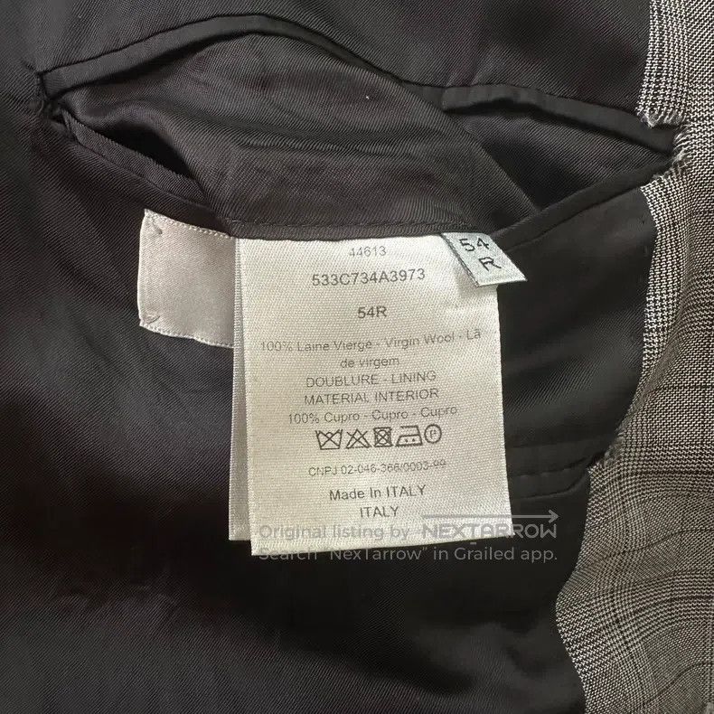 Dior Dior Prince's plaid suit Size 54R - 7 Thumbnail