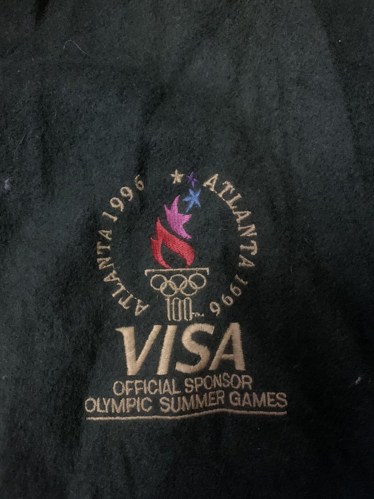 Excelled Vintage 90’s Olympic Atlanta Varsity Jacket Size US M / EU 48-50 / 2 - 3 Thumbnail
