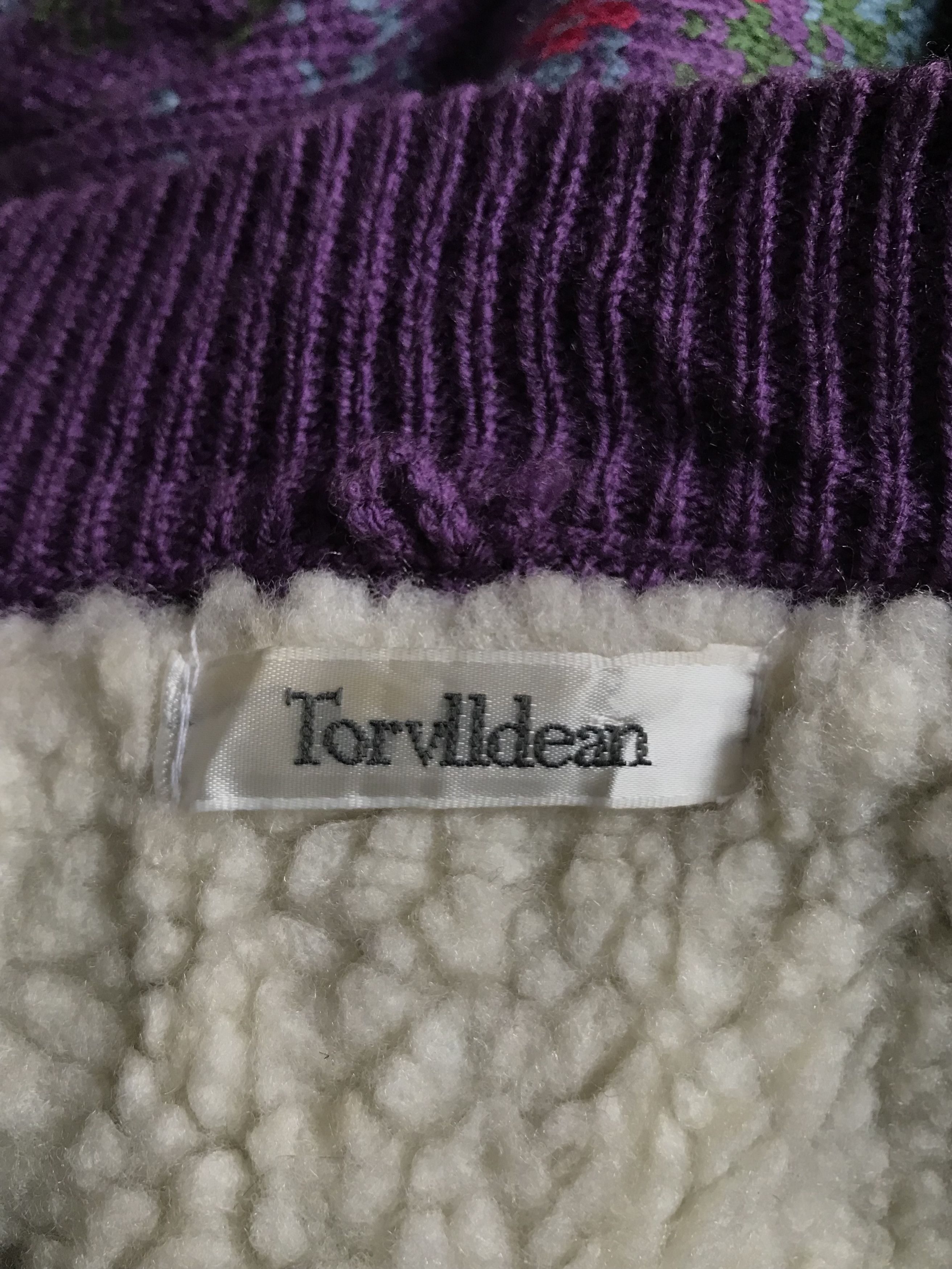 Japanese Brand Torvlldean Japanese Brand Zip Knitted Sherpa Sweater Size US L / EU 52-54 / 3 - 7 Thumbnail