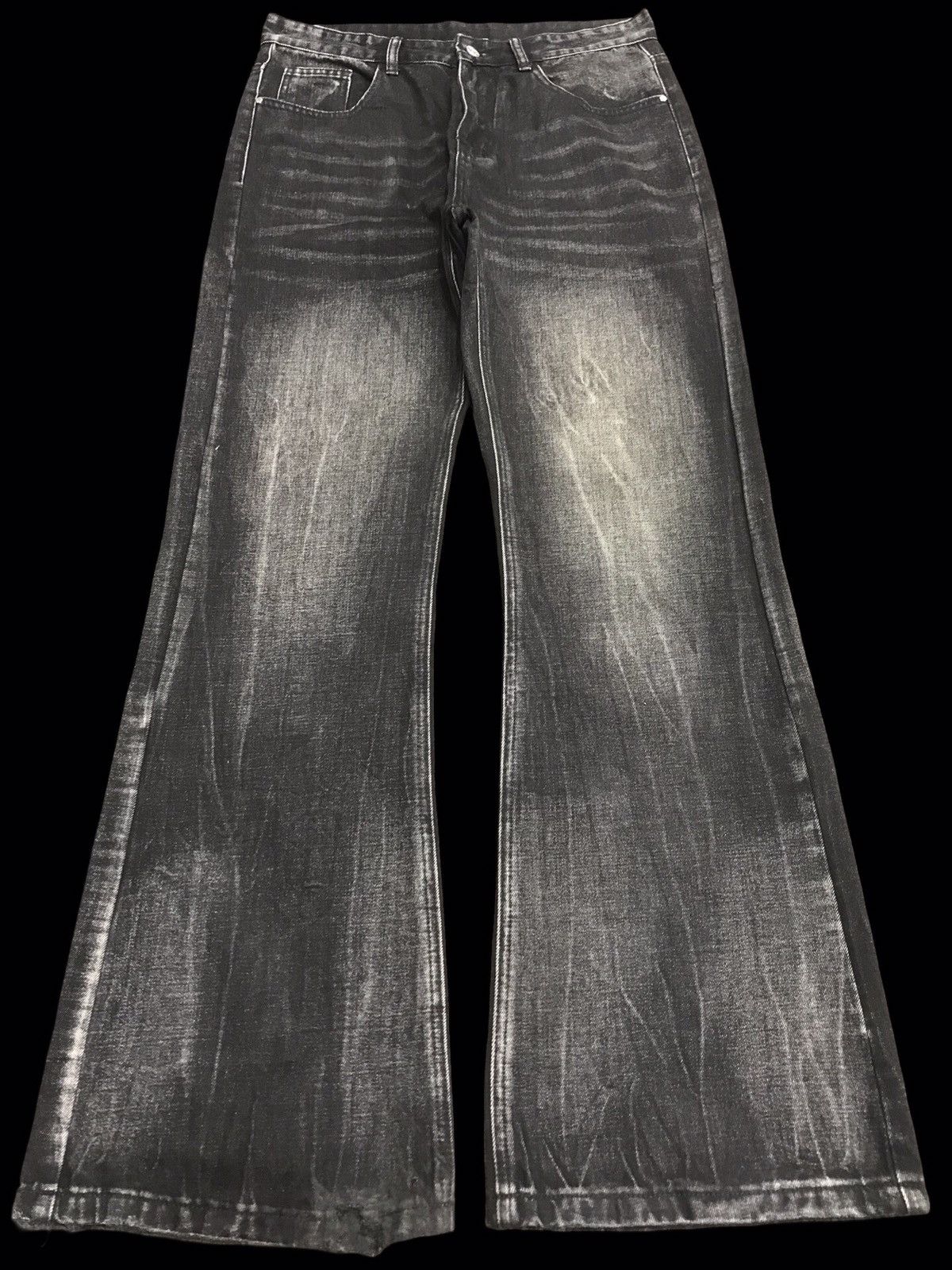 Japanese Brand 💥BOOTCUT💥 INFLATION SICK FADES BOOTCUT DENIM F50 Size US 32 / EU 48 - 1 Thumbnail