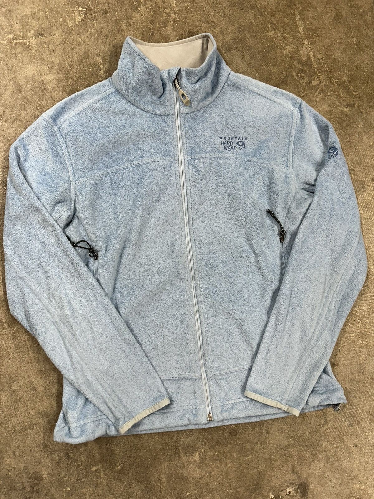 Mountain Hardwear Crazy Y2K Mountain Hardwear Baby Blue Fleece Jacket Size M / US 6-8 / IT 42-44 - 3 Thumbnail