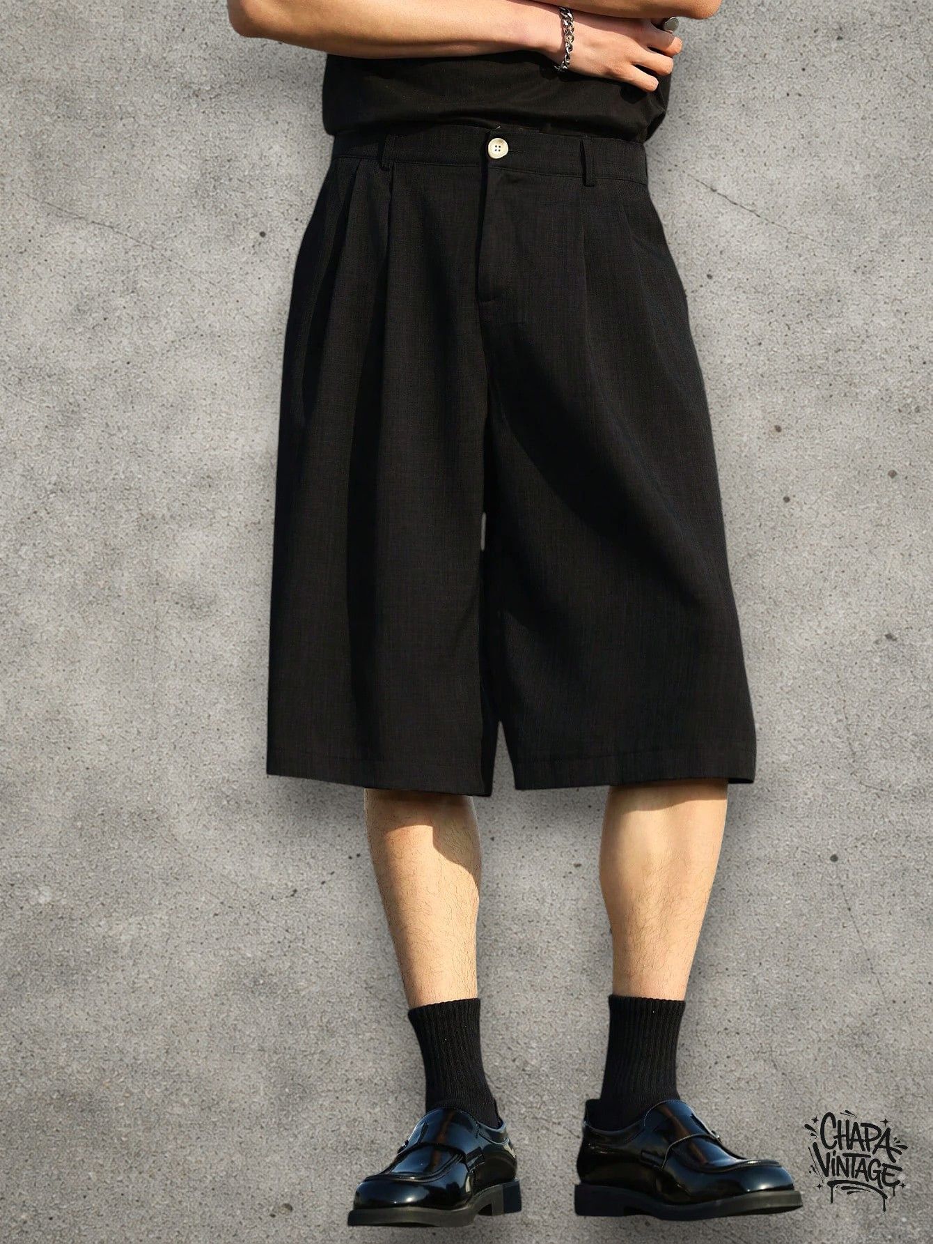 Vintage Casual avant garde shorts Size US 32 / EU 48 - 2 Thumbnail