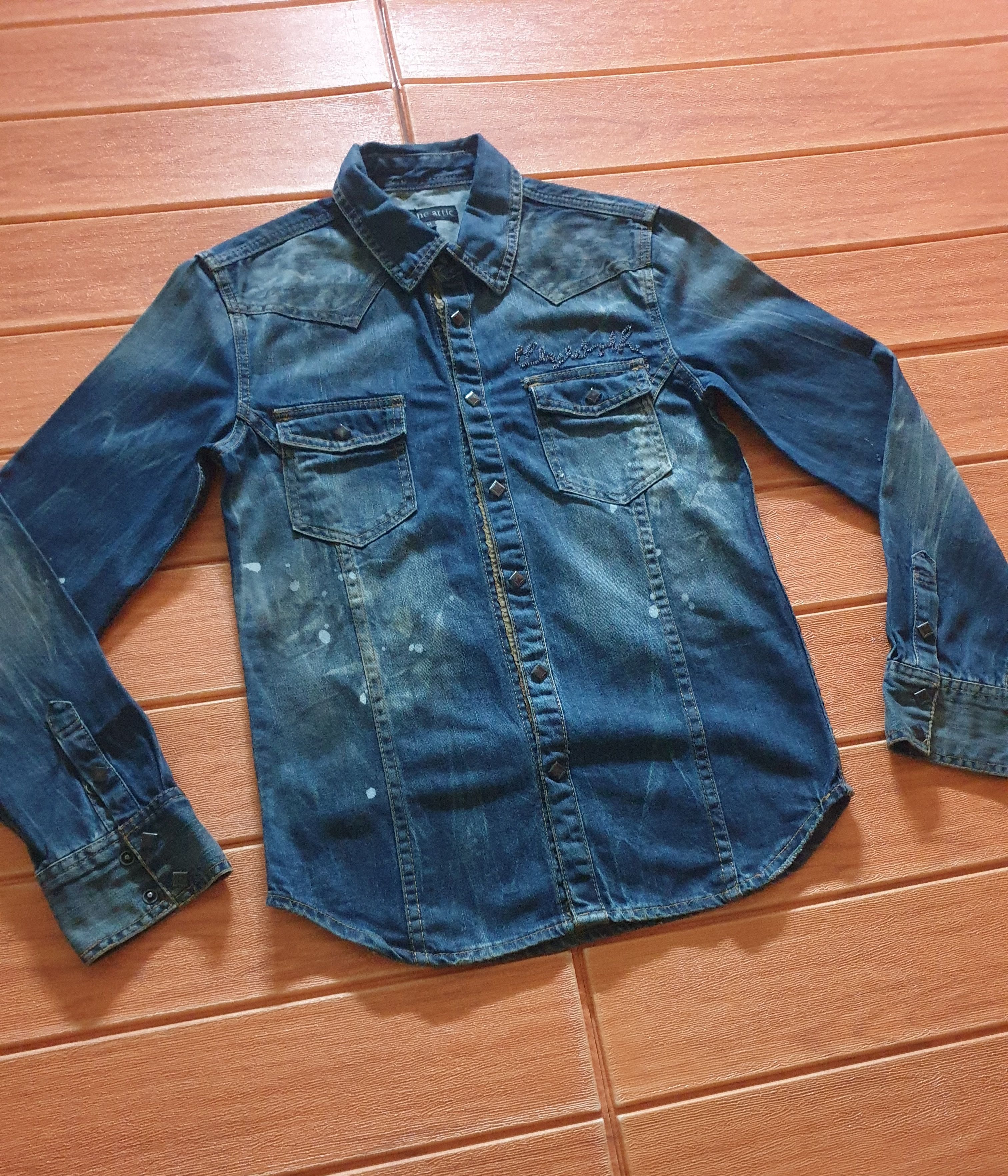 In The Attic 💥In the Attic Japanese Abstract shirt Size US S / EU 44-46 / 1 - 4 Thumbnail
