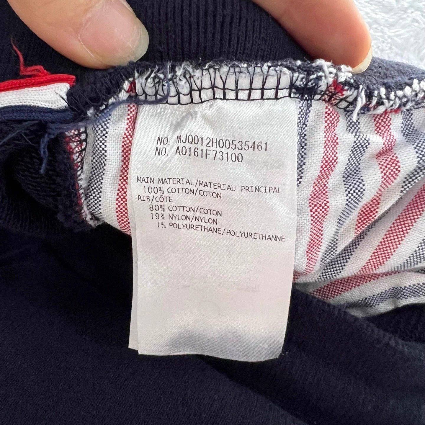 Thom Browne Thom Browne Navy 4-Bar Shorts Size 3 (95% New) Size US 28 / EU 44 - 4 Thumbnail