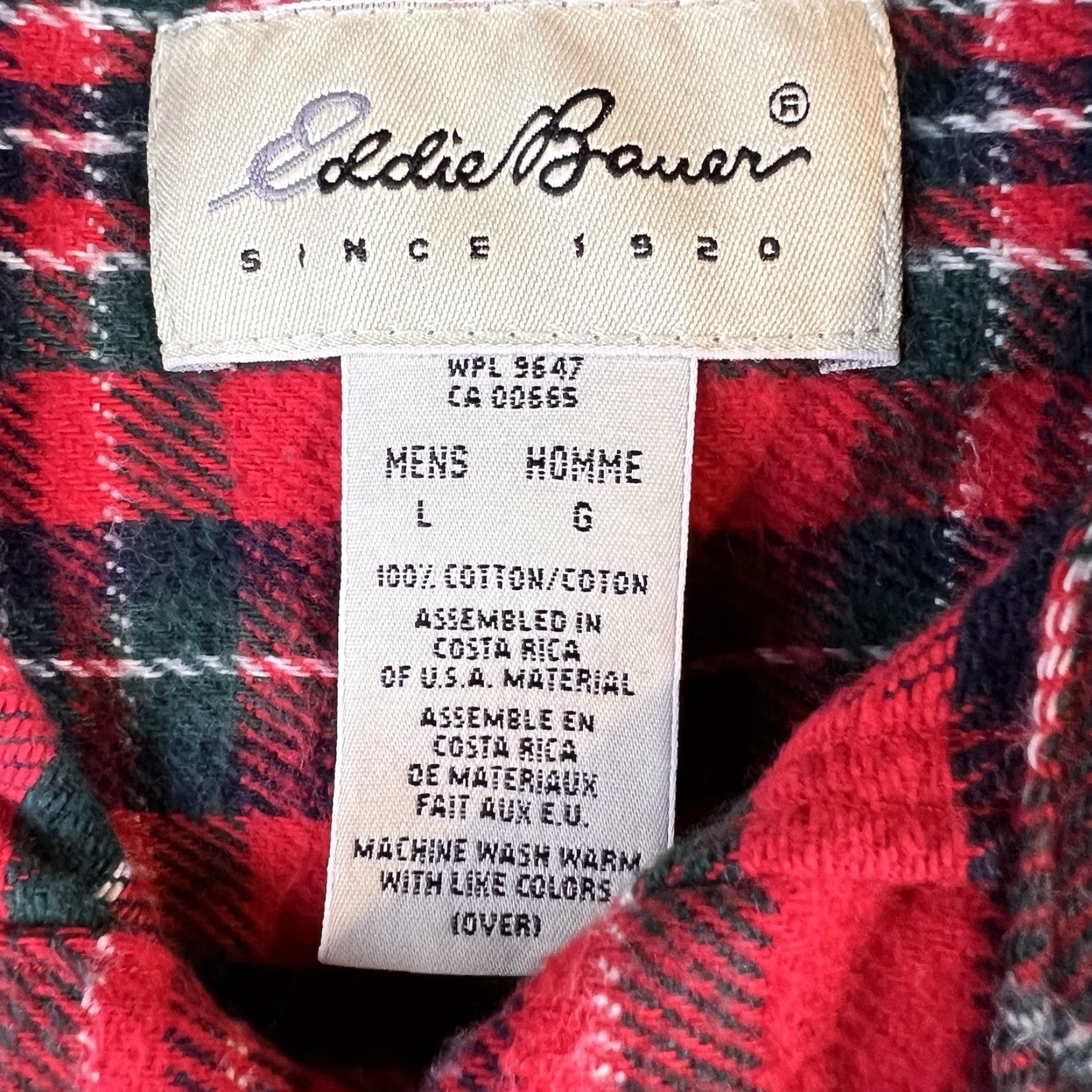 Eddie Bauer VINTAGE Eddie Bauer Shirt Jacket Mens L Red Plaid Flannel Shacket Thick Heavy Shirt Jacket Mens L Red Plaid Flannel Shacket Thick Heavy Size US L / EU 52-54 / 3 - 5 Thumbnail