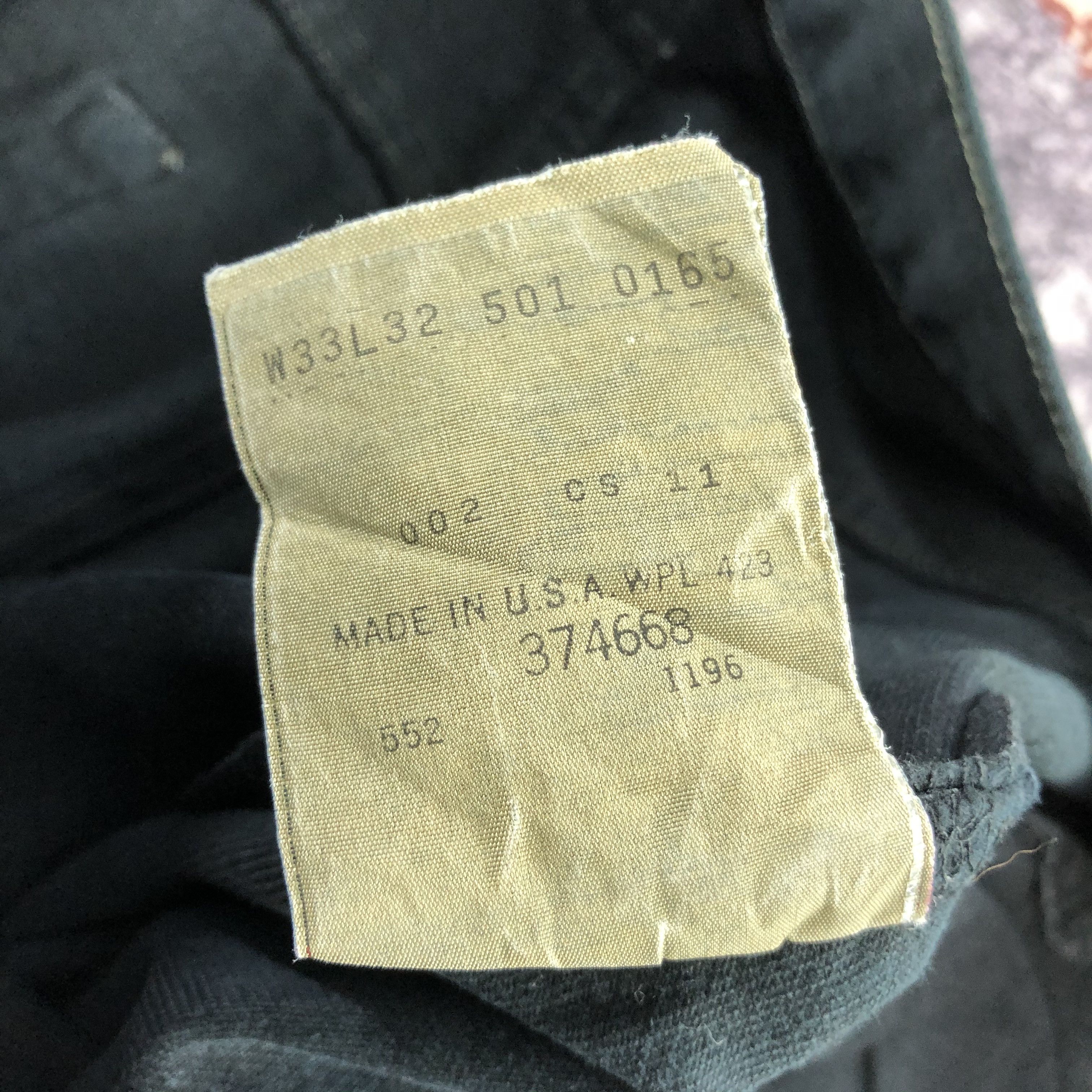 Levi's Vintage 90s Levis 501 Earth Tone Jeans-JM2281 Size US 33 - 14 Thumbnail