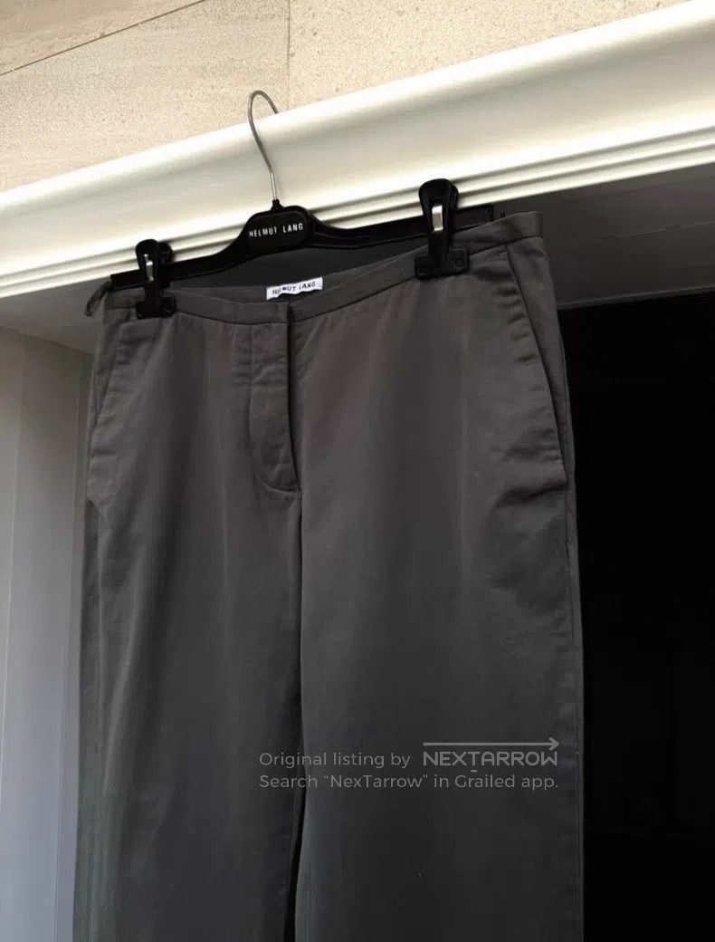Helmut Lang Helmut Lang 1991 Haute Couture Sample Satin Pants Size US 26 / EU 42 - 4 Thumbnail