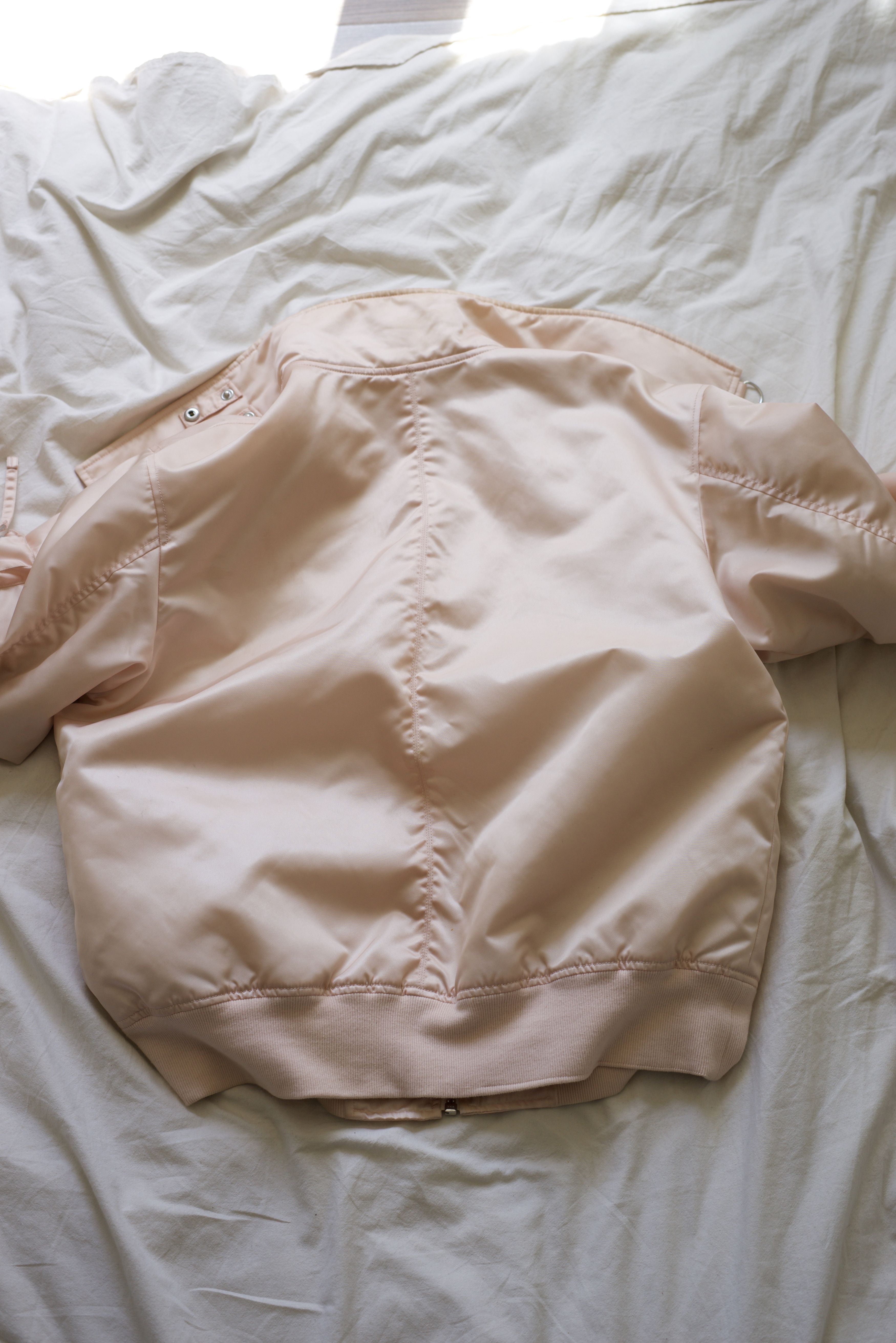 Helmut Lang Helmut Lang - Blush pink bomber jacket Size US L / EU 52-54 / 3 - 2 Thumbnail