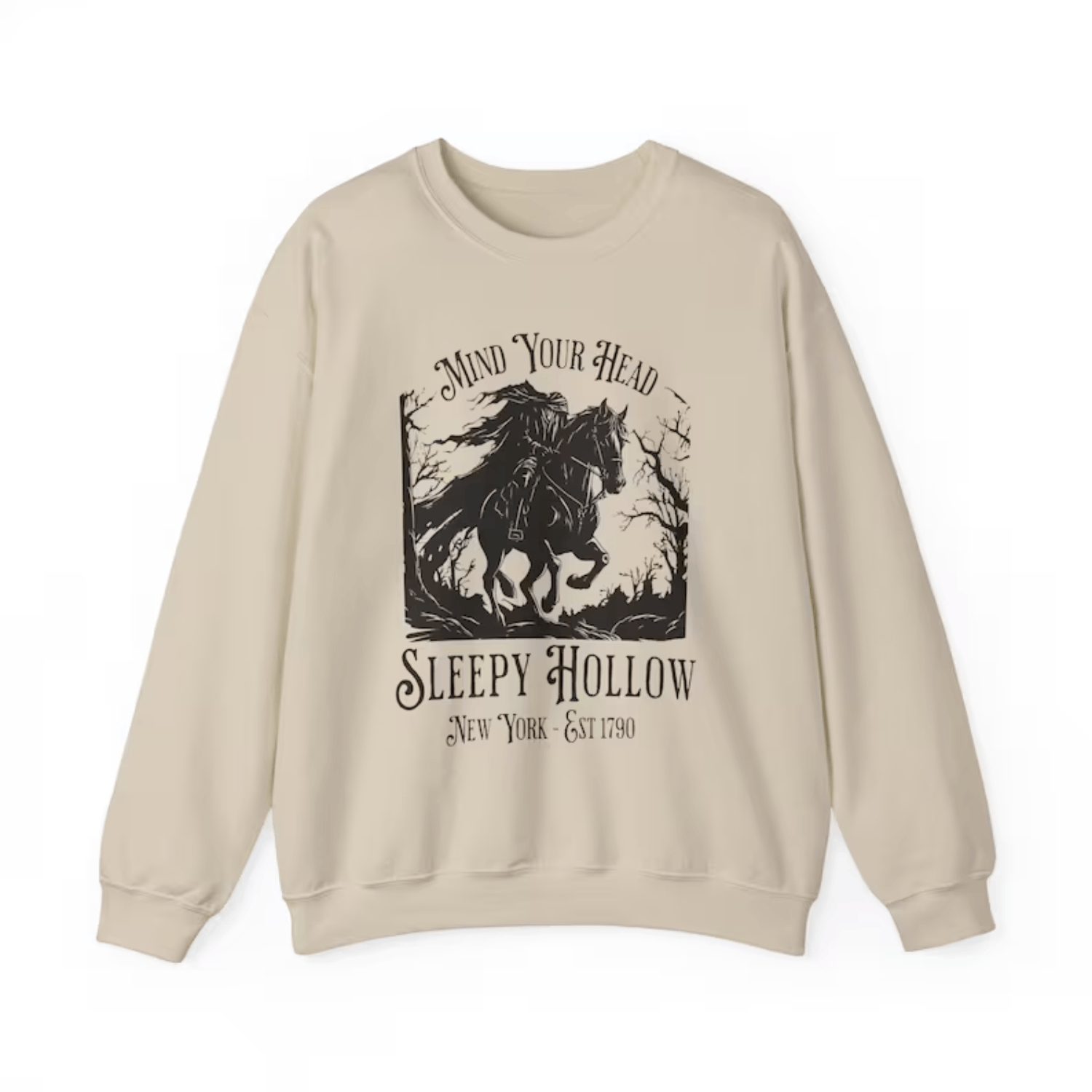Vintage Sleepy Hollow Sweatshirt, Dark Academia, Vintage Shirt Size US L / EU 52-54 / 3 - 1 Thumbnail