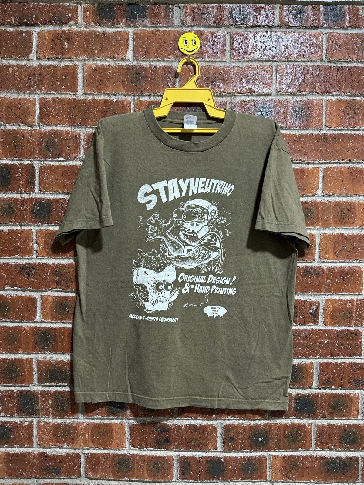 Japanese Brand × Vintage Vintage Stayneutrino Faded Tee Size US L / EU 52-54 / 3 - 1 Thumbnail