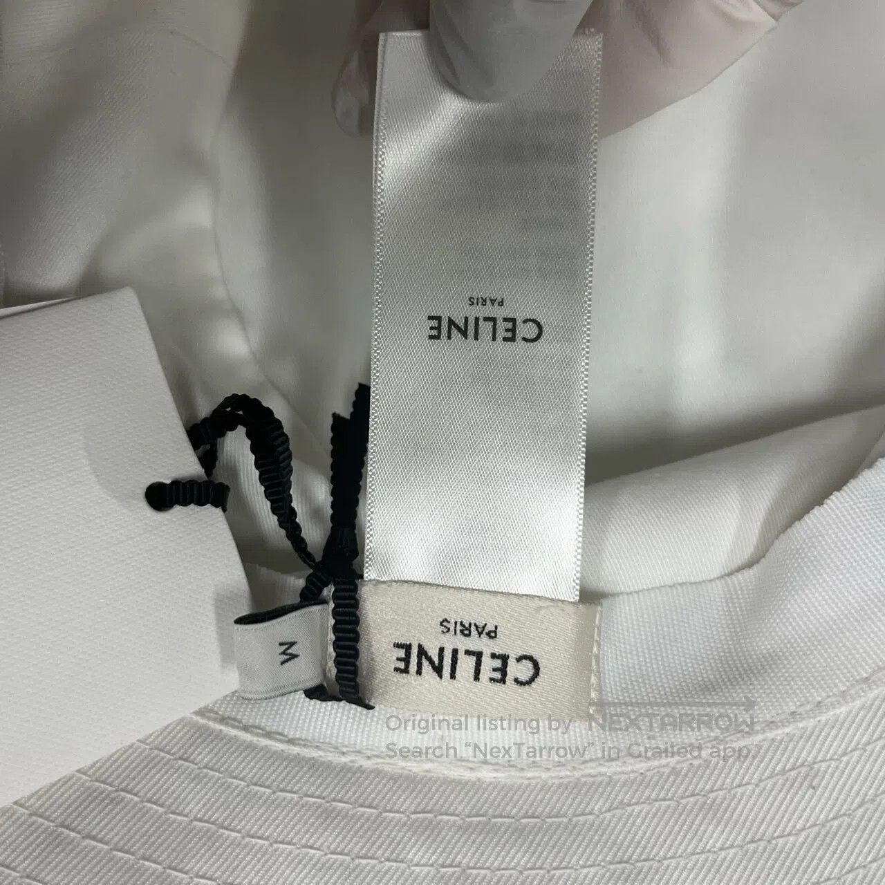 Celine CELINE Leisure logo-printed cotton fisherman's hat| Size ONE SIZE - 3 Thumbnail