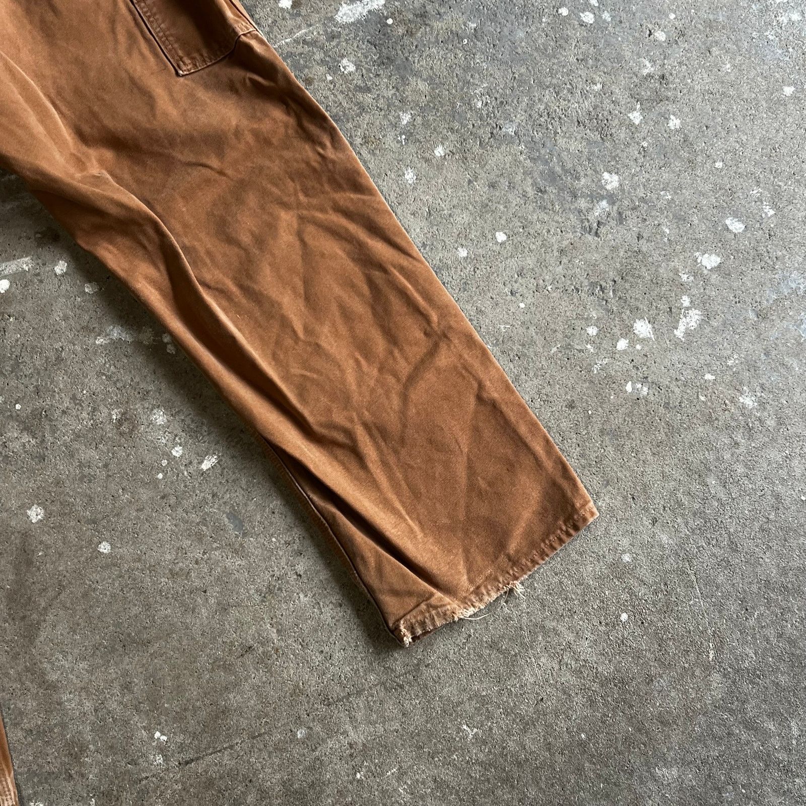 Carhartt × Vintage Carhartt brown double knee work wear carpenter pants Size US 35 - 10 Thumbnail