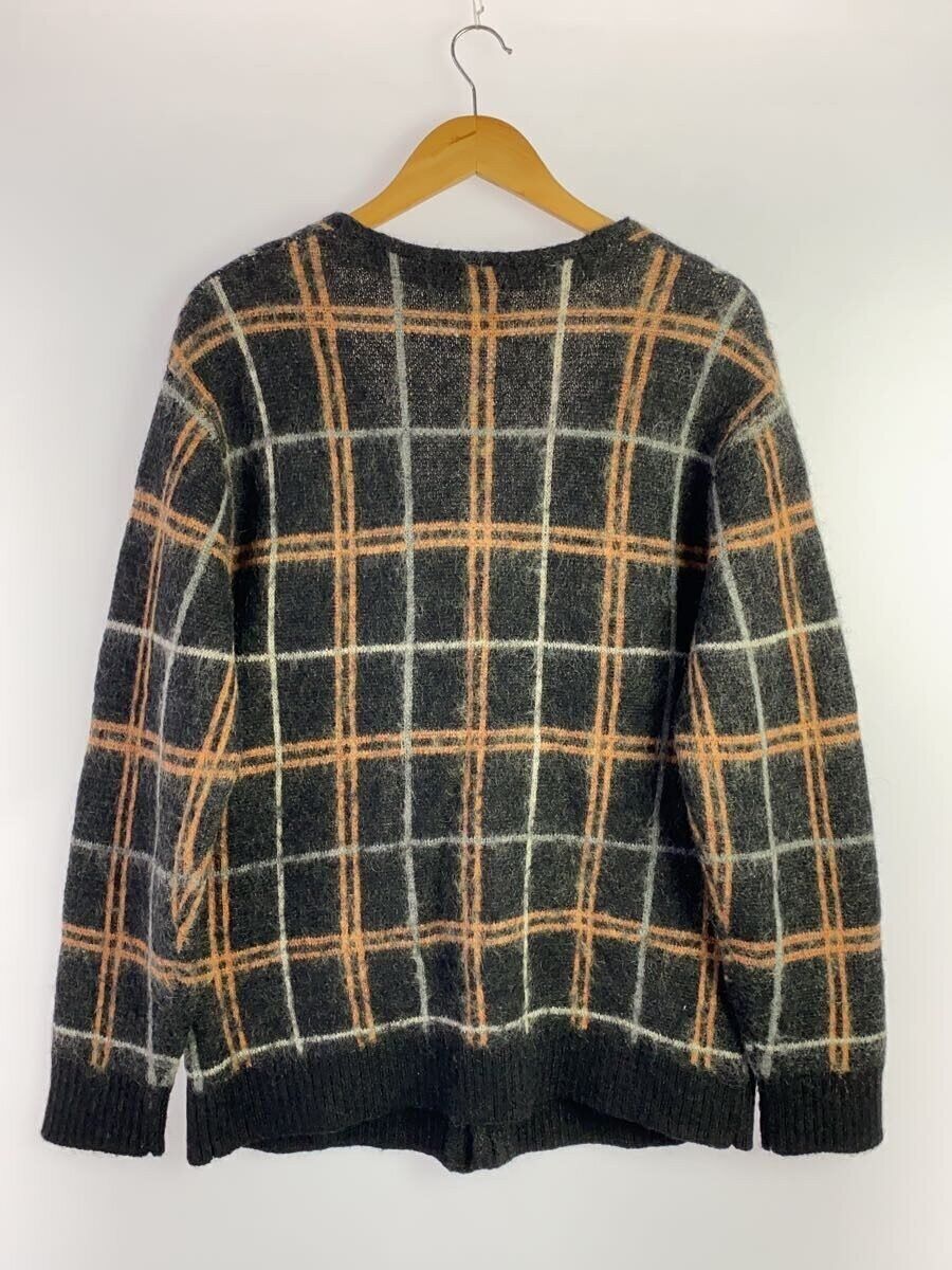 Needles Plaid Mohair Knit Cardigan Size US M / EU 48-50 / 2 - 2 Thumbnail