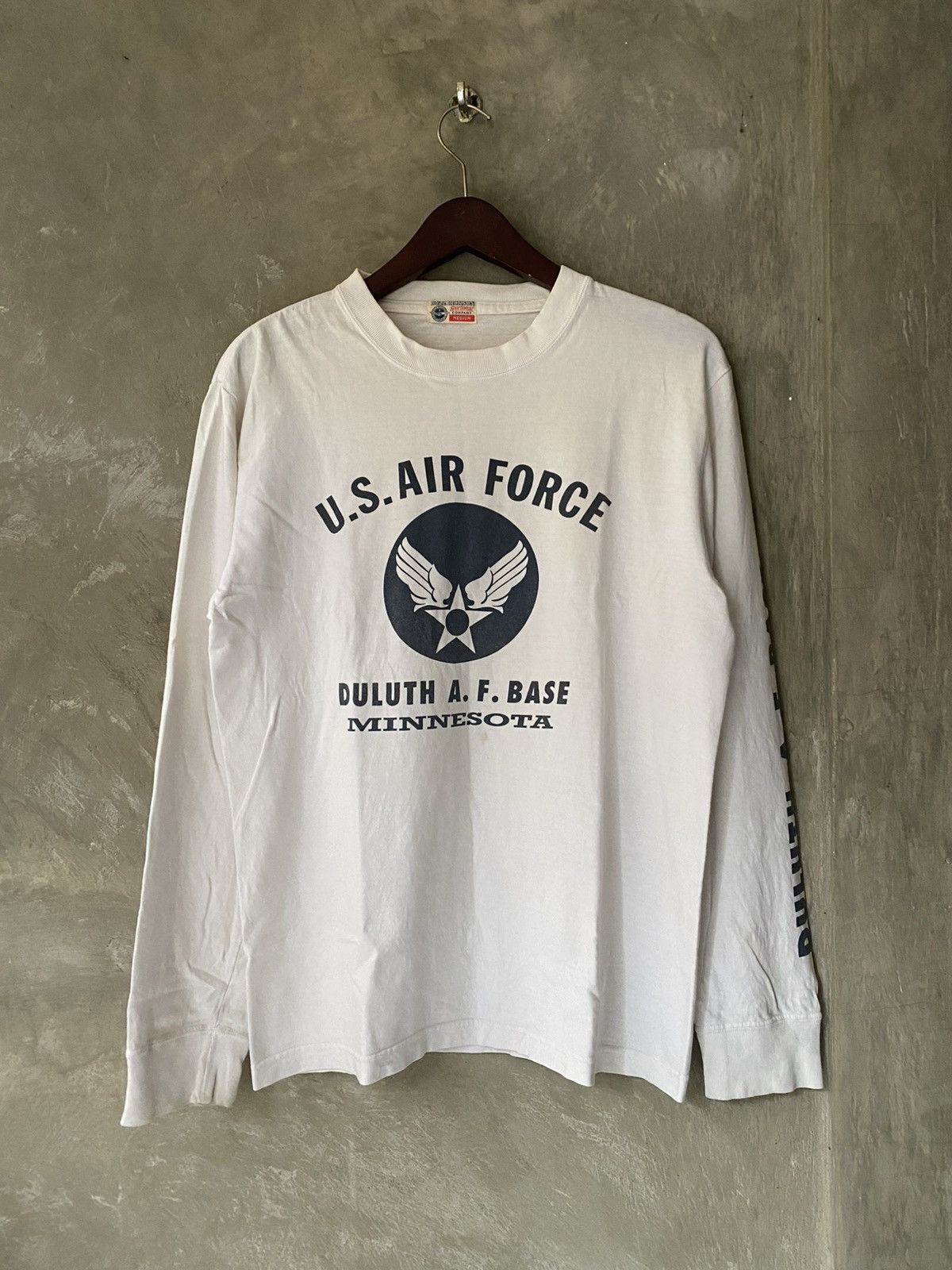 Buzz Rickson's × Japanese Brand × Toyo Enterprises Buzz Rickson’s Us Air Force Long Sleeve T-Shirt Size US M / EU 48-50 / 2 - 1 Thumbnail