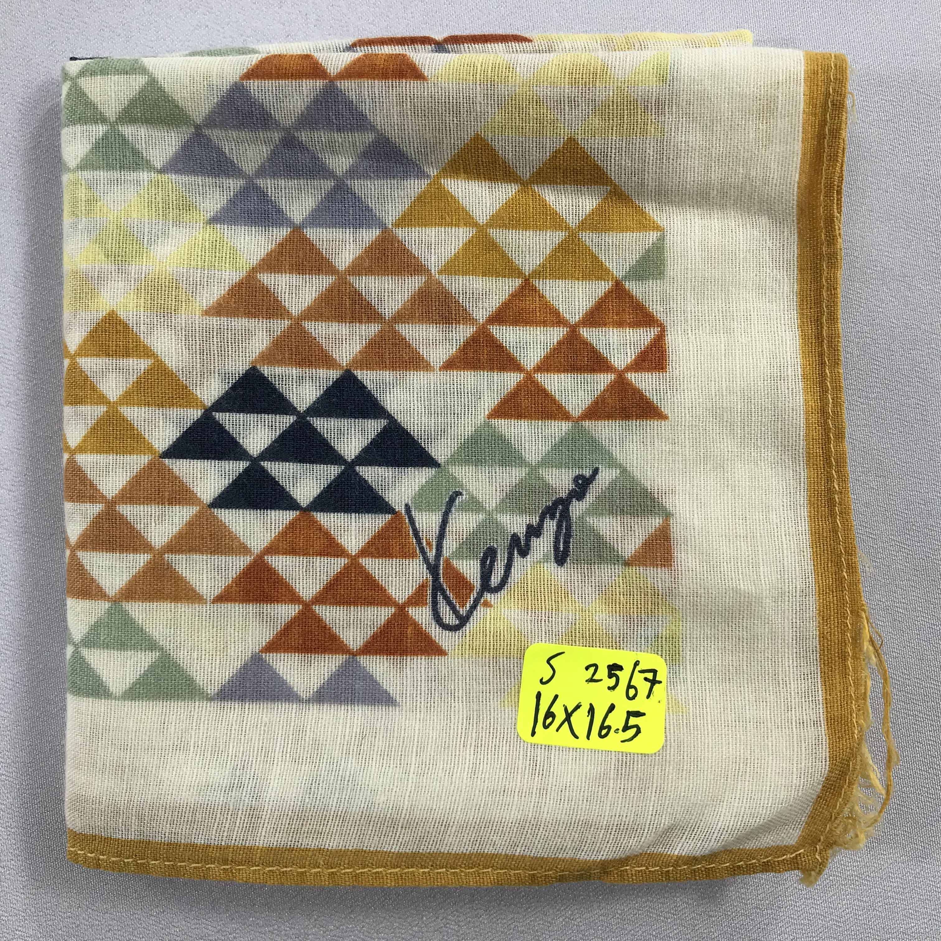 Kenzo × Vintage Kenzo Bandana / Handkerchief / Neckerchief - S2567 Size ONE SIZE - 5 Thumbnail