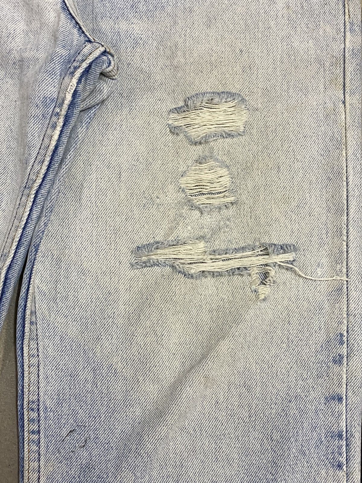 Levi's Vintage Clothing Vintage Levis 510 90’s Faded Wash Distressed Jeans Size US 30 / EU 46 - 8 Thumbnail