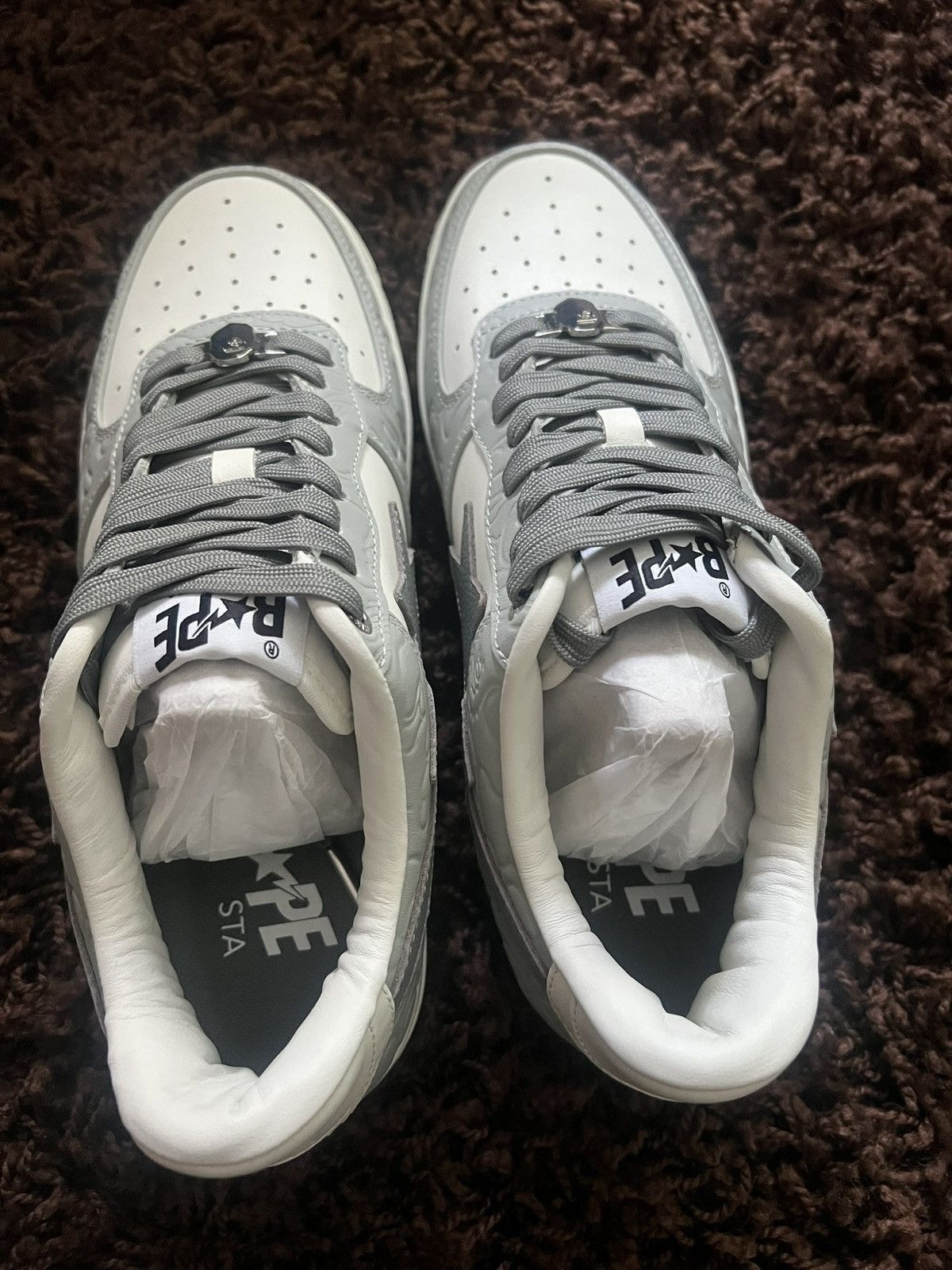 Bape Bapestas For Sale Size US 9.5 / EU 42-43 - 4 Thumbnail