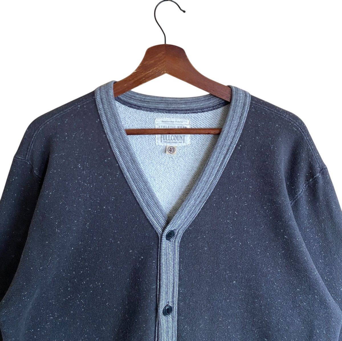 Full Count & Co. Very Rare Vintage Full Count Mohair Sweat Cardigan 1990s Size US M / EU 48-50 / 2 - 3 Thumbnail