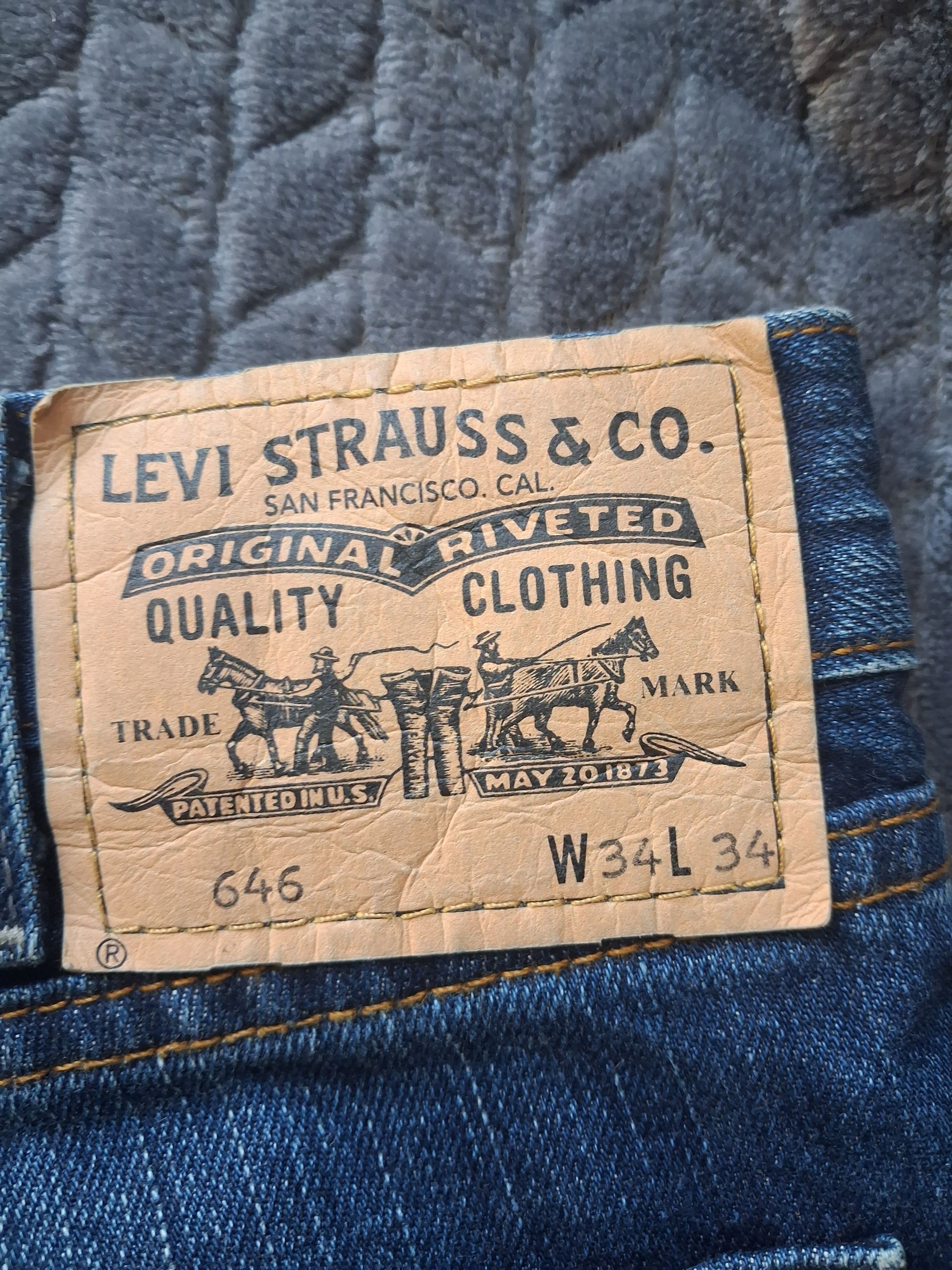 Levi's Levi's 646 flared orange tab Size US 34 / EU 50 - 3 Thumbnail