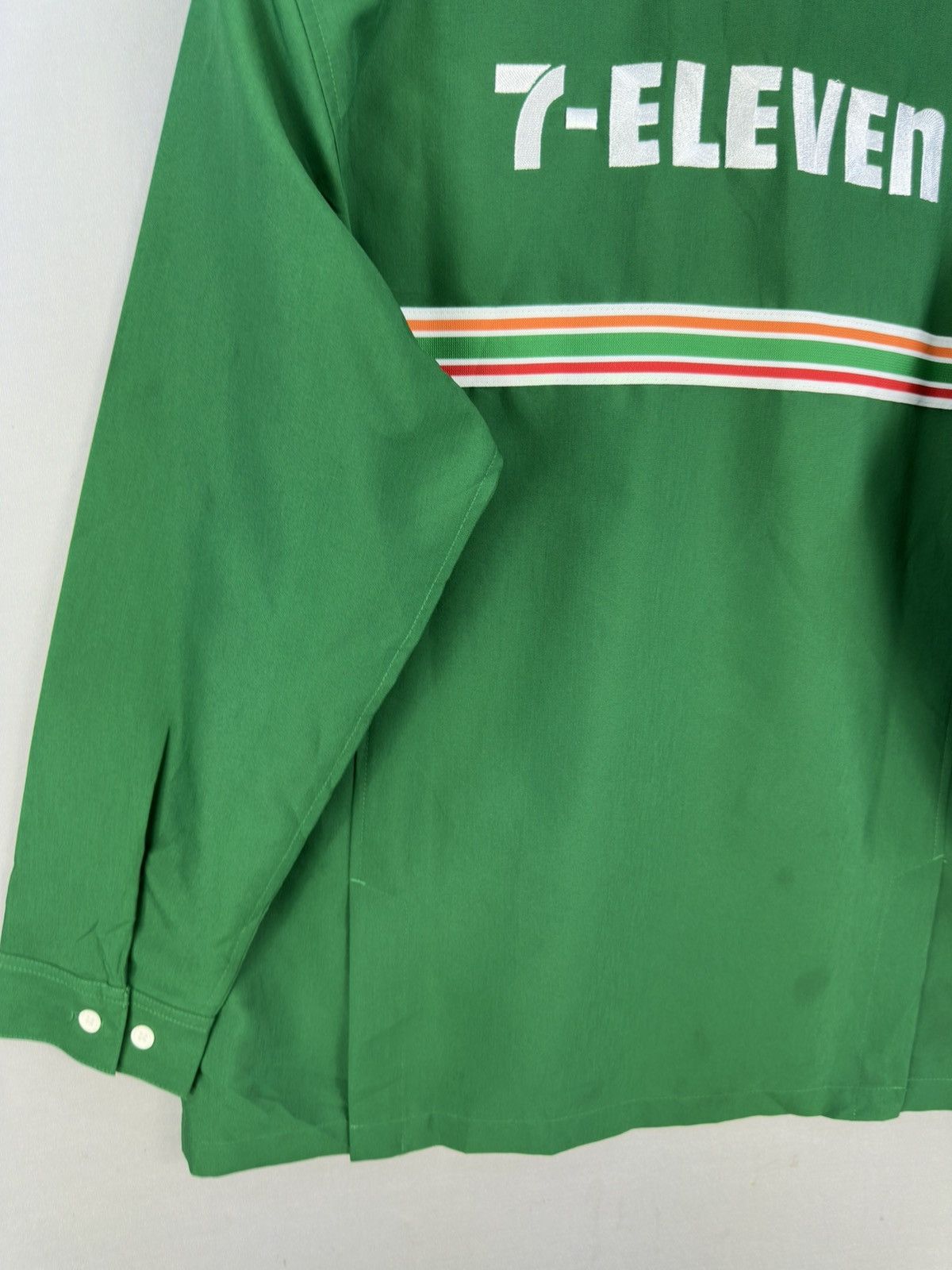 Japanese Brand Vintage 7 Eleven Uniform Worker Jacket Size US L / EU 52-54 / 3 - 5 Thumbnail