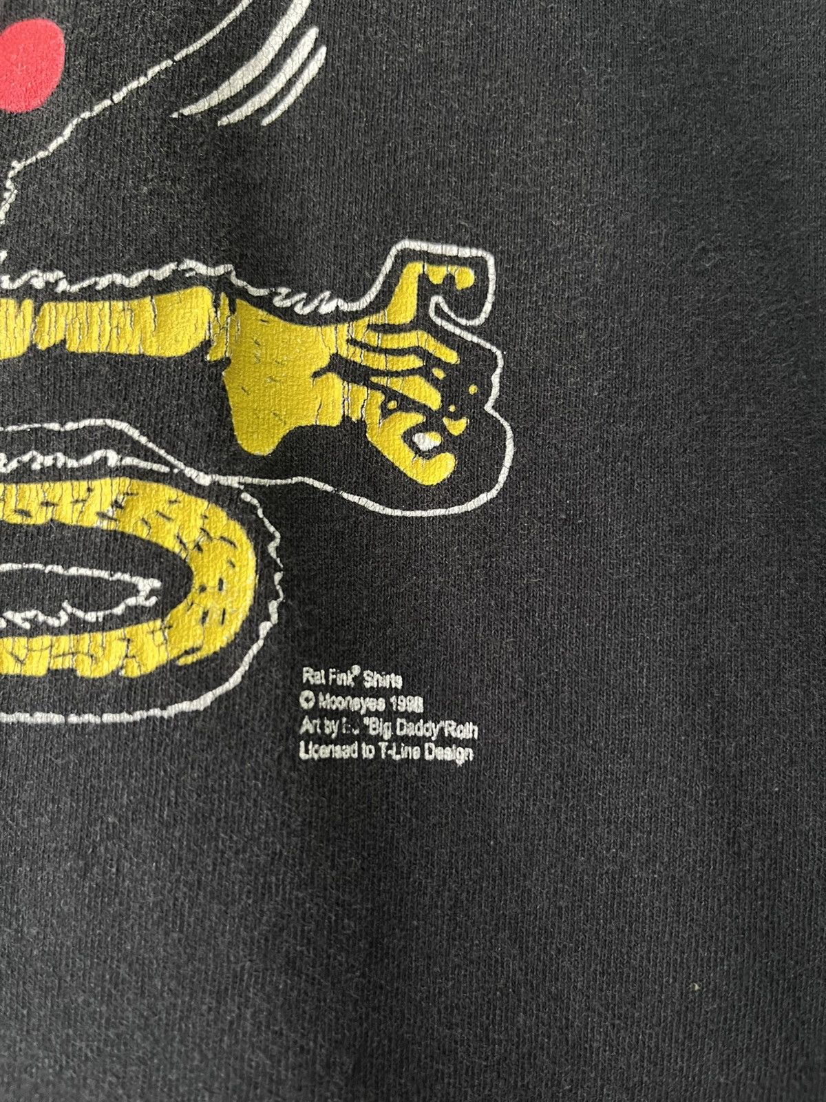 Vintage Vintage 90's R.F. Rat Fink T-Shirt Size US M / EU 48-50 / 2 - 4 Thumbnail