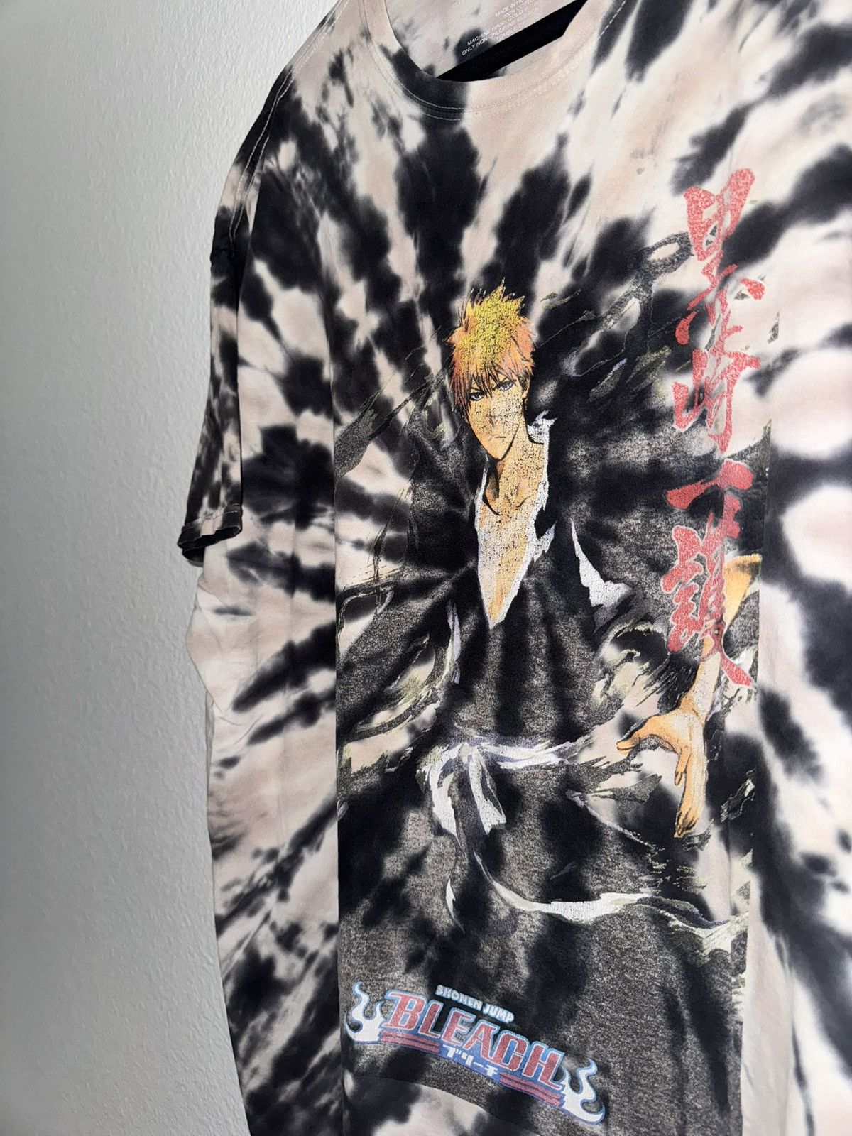 Anime Vintage Bleach Ichigo Tie Dye Tee Size US XL / EU 56 / 4 - 3 Thumbnail