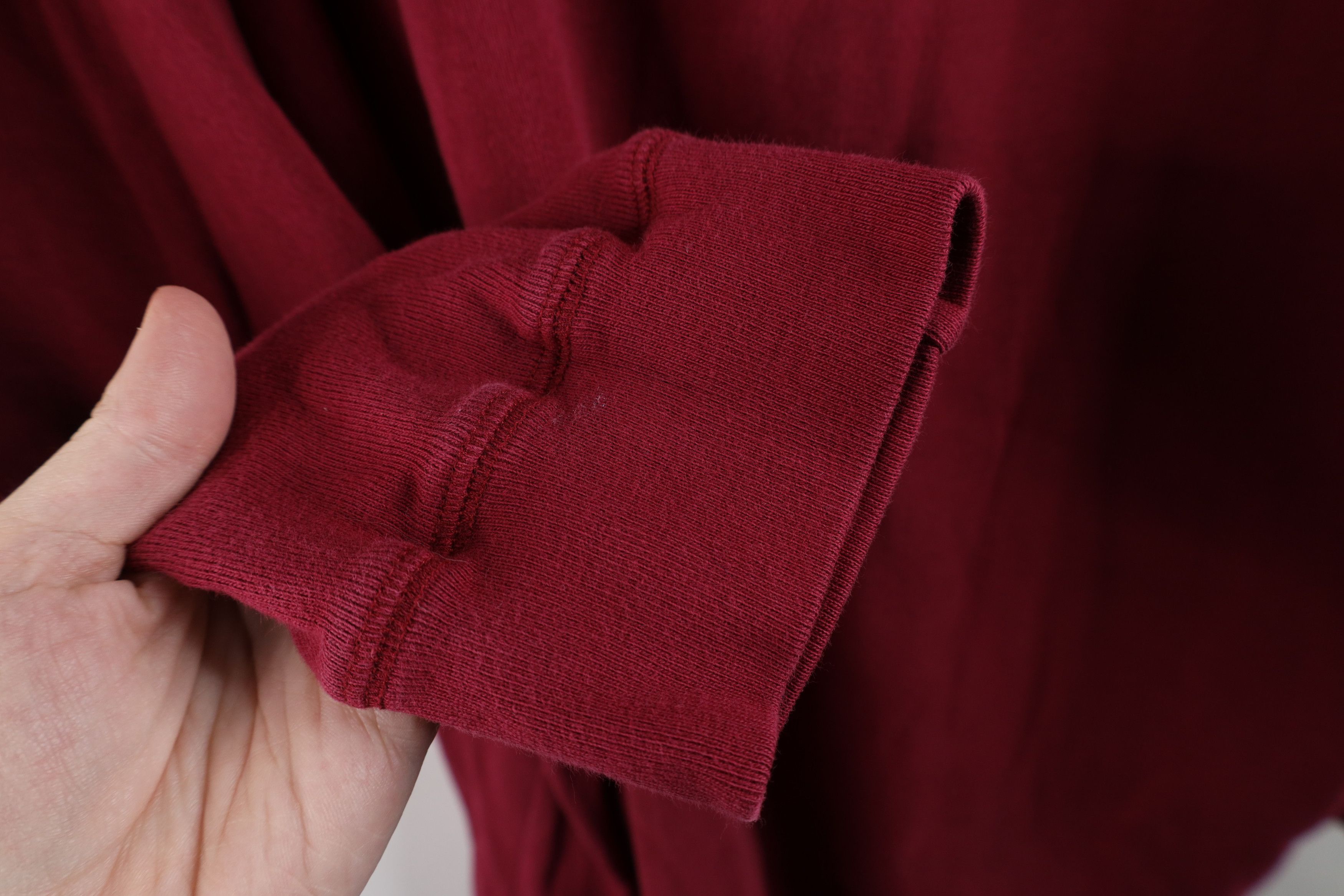 J.Crew × Vintage Vintage 90s J Crew Ribbed Knit Long Sleeve Henley T-Shirt Size US XL / EU 56 / 4 - 7 Thumbnail