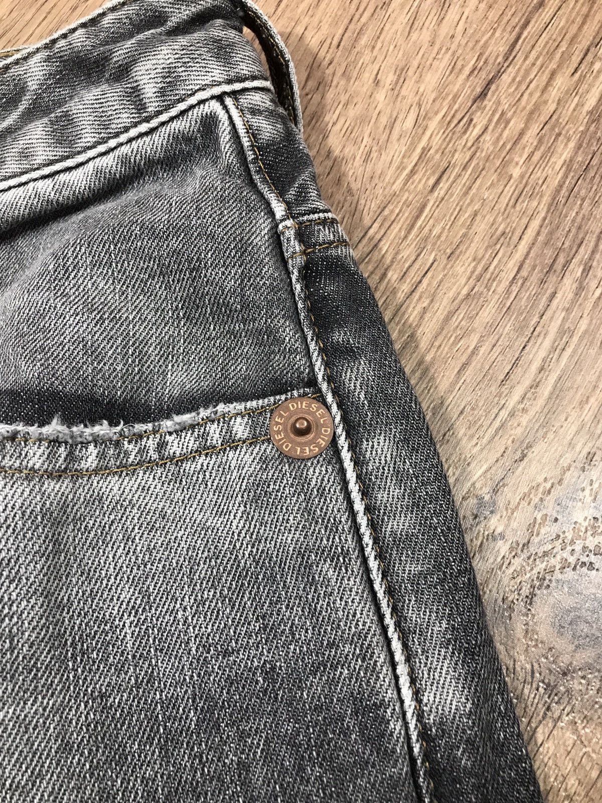 Diesel × Vintage Diesel D Reggy Denim Pants Jeans Rare Size 27" / US 4 / IT 40 - 10 Thumbnail