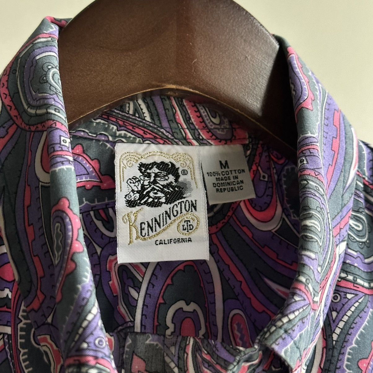 Kennington Ltd. Vintage Kennington Ltd Paisley Print Shirt Size US M / EU 48-50 / 2 - 6 Thumbnail