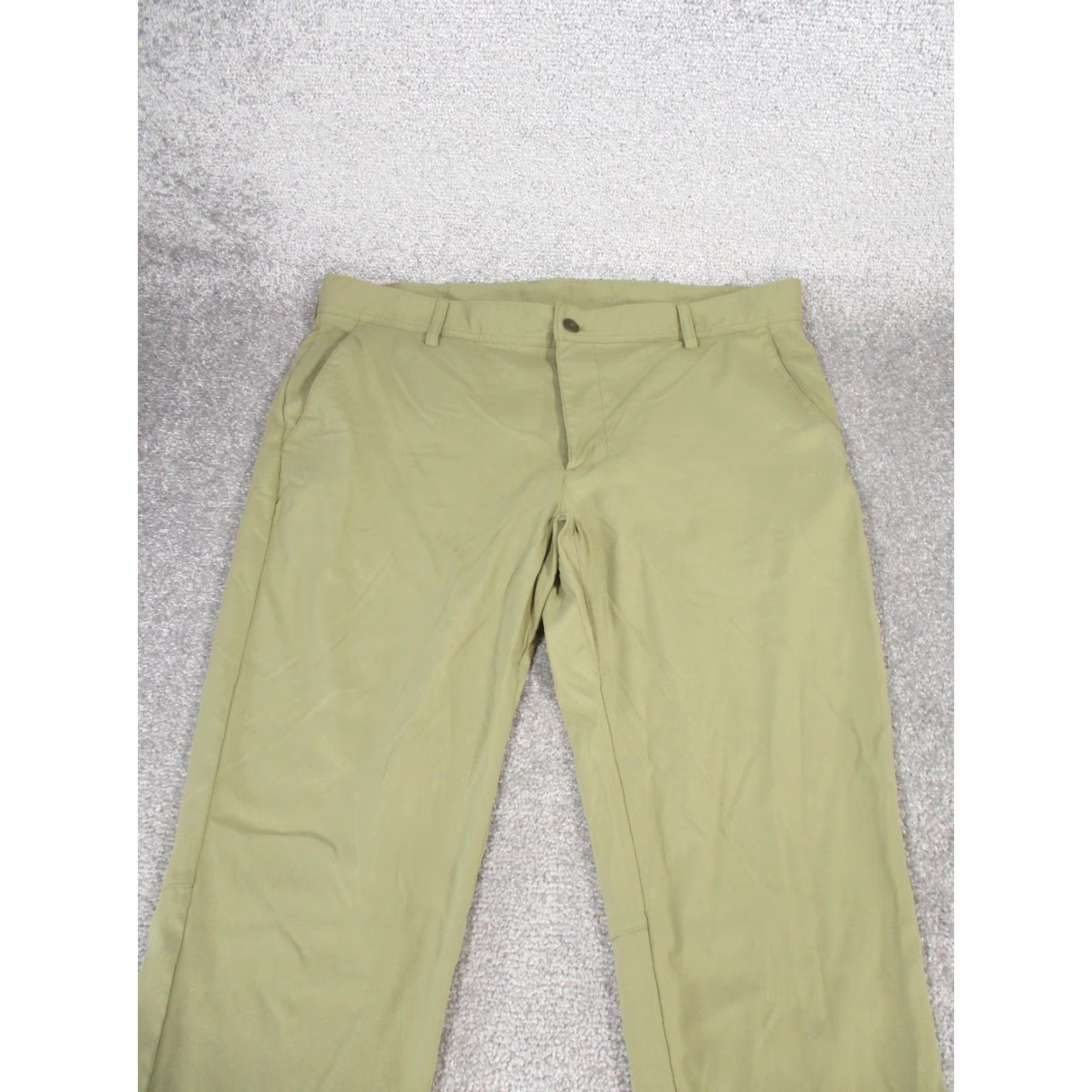 Vintage L.L.Bean Pants Mens 38 Khaki Beige Lightweight Nylon Slim Fit 38X30 Inseam 30 Size US 38 / EU 54 - 3 Thumbnail