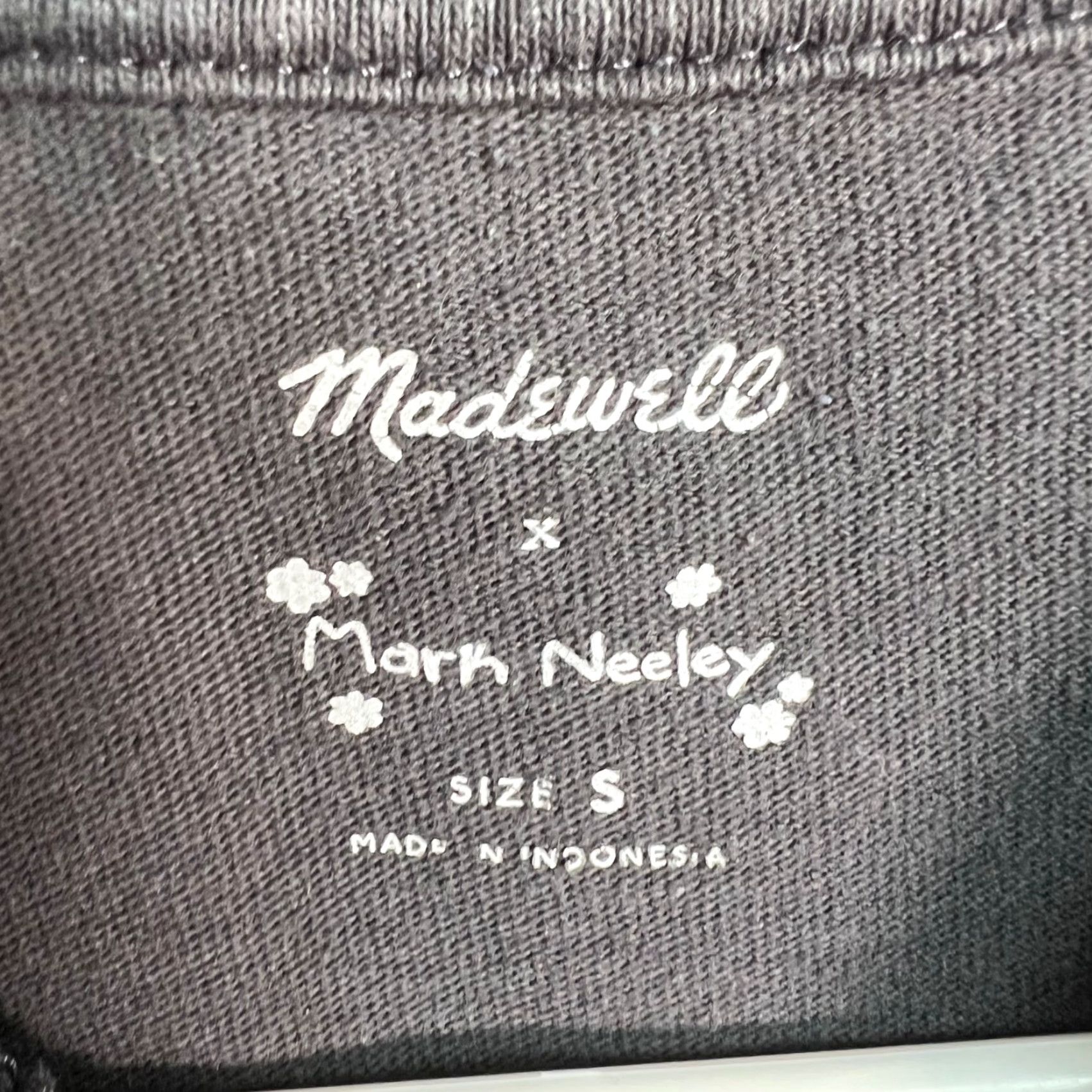Madewell Madewell x Mark Neeley Black Graphic T Shirt Mens Size S 100% Cotton Size US S / EU 44-46 / 1 - 3 Thumbnail
