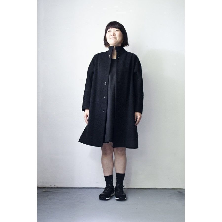 Auralee stand fall collar coat wool blend over Suzuki Takayuki Size US XS / EU 42 / 0 - 11 Thumbnail