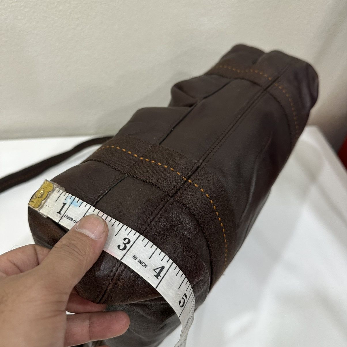 Hermes ‼️LASTDROP‼️ HERMES CARAVAN HORIZONTAL PM TWO WAY LEATHER BAG Size ONE SIZE - 8 Thumbnail