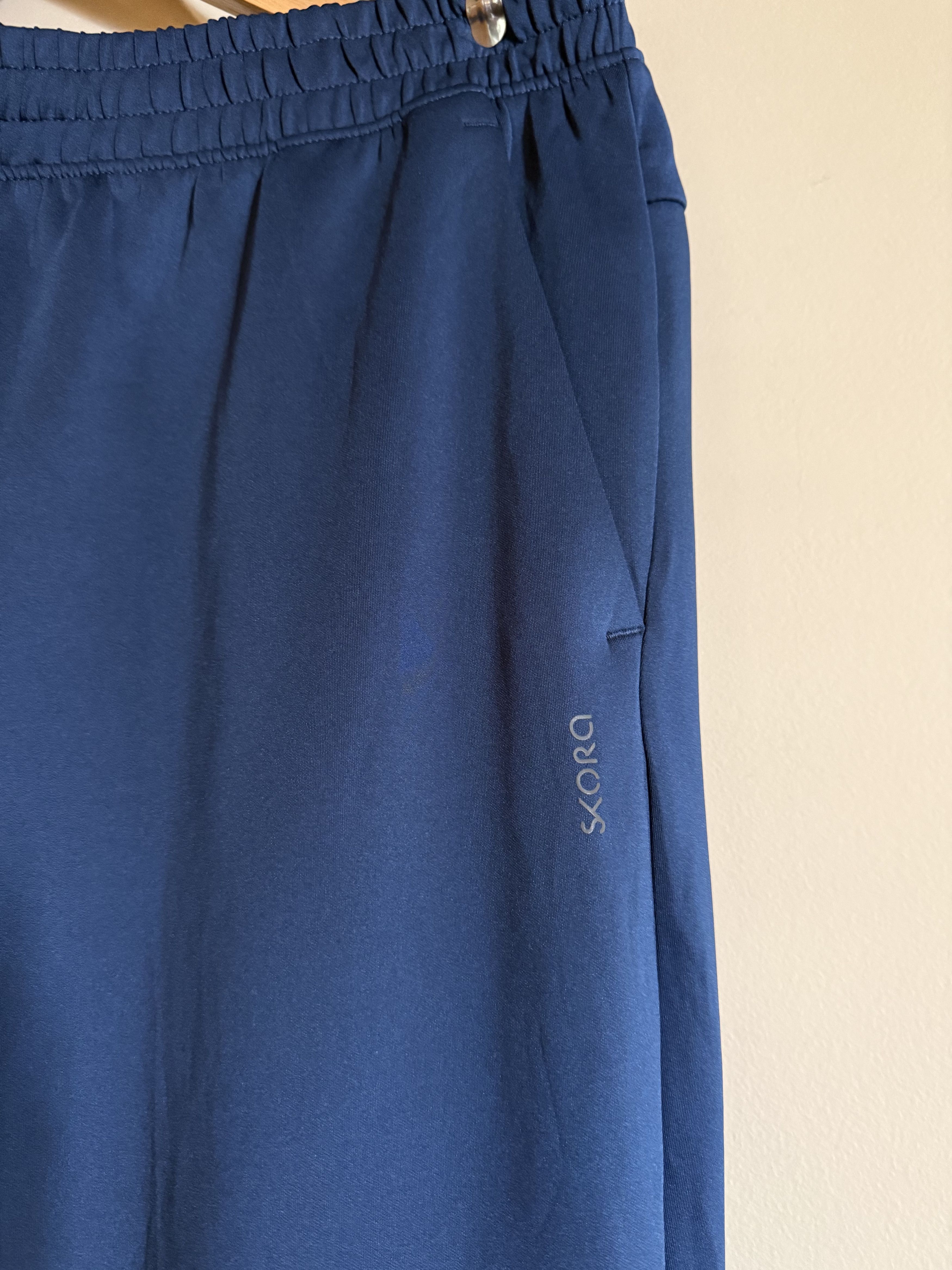 Other Skora Blue Performance Joggers, Men's Large, NWT Size US 35 - 2 Thumbnail