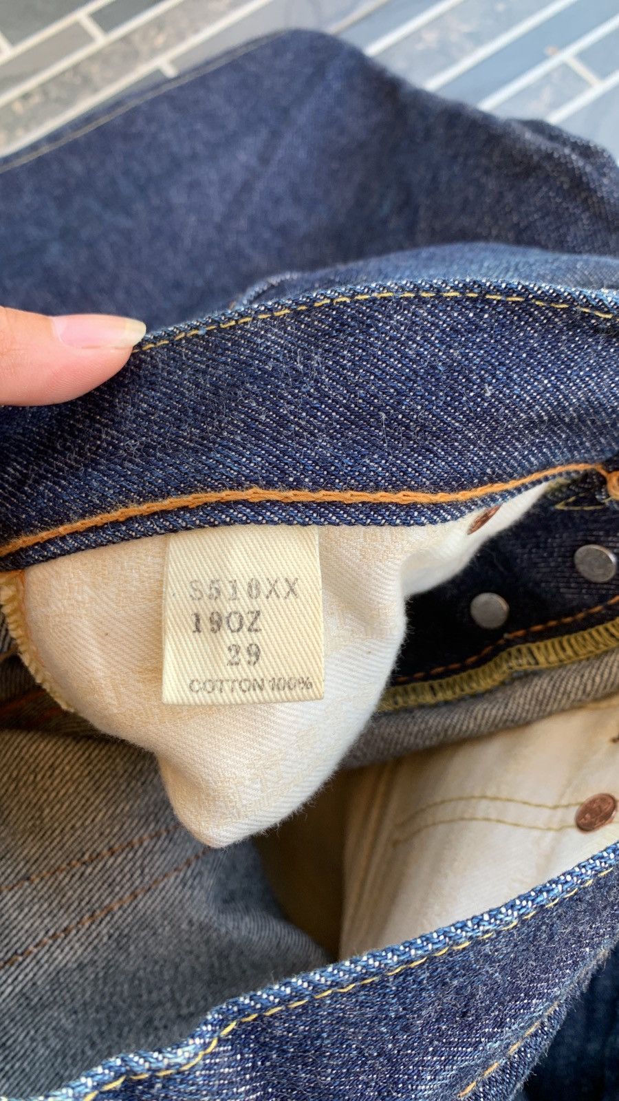 Samurai Jeans Vintage Samurai s510xx 19oz Selvedged Denim Jeans pants Size US 29 - 7 Thumbnail
