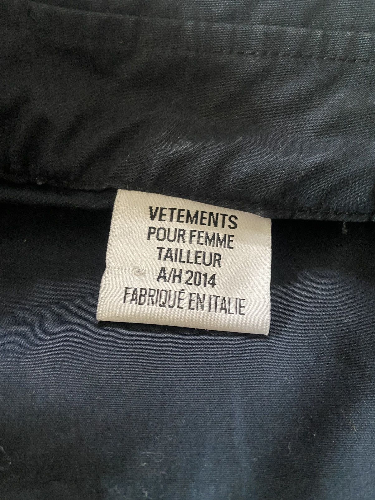 Vetements M VETEMENTS AW14 work in progress cargo jacket Size US M / EU 48-50 / 2 - 5 Thumbnail