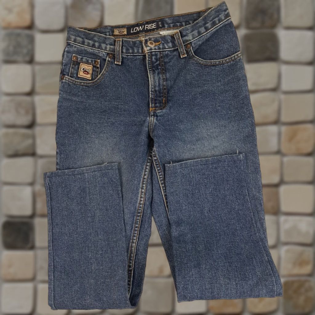 Vintage VINTAGE Cruel Girl Jeans Long Woman 28 in Inseam Blue 100% Cotton Low-Rise Denim 5-Pocket StraightREGULAR Womens Size 28" / US 6 / IT 42 - 1 Thumbnail