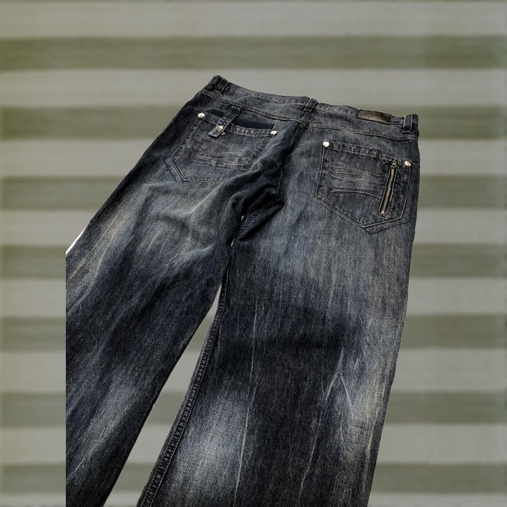 Vintage Smoke Rise Jeans Men Size 40x34 Blue Stretch Extra Tough Standard Nice Condition Superior Size US 40 / EU 56 - 1 Thumbnail