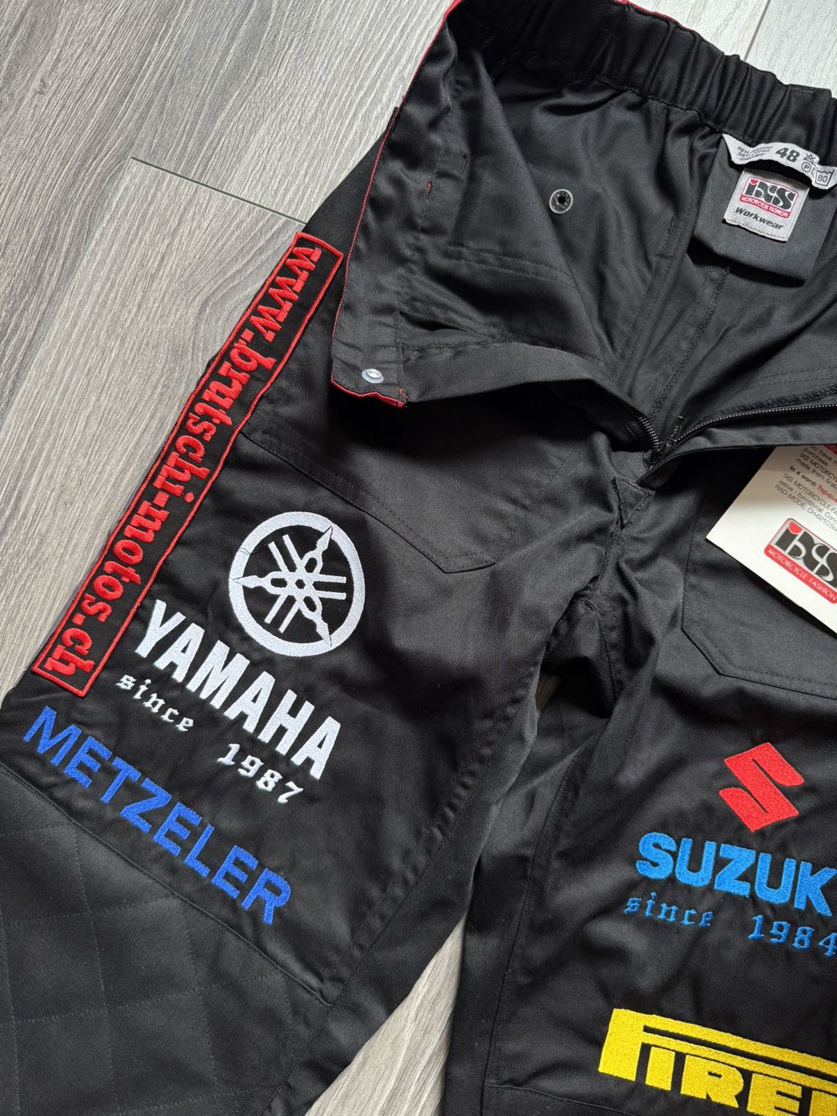 Yamaha IXS Yamaha Suzuki Firelli motorcycle pants M Size US 32 / EU 48 - 7 Thumbnail
