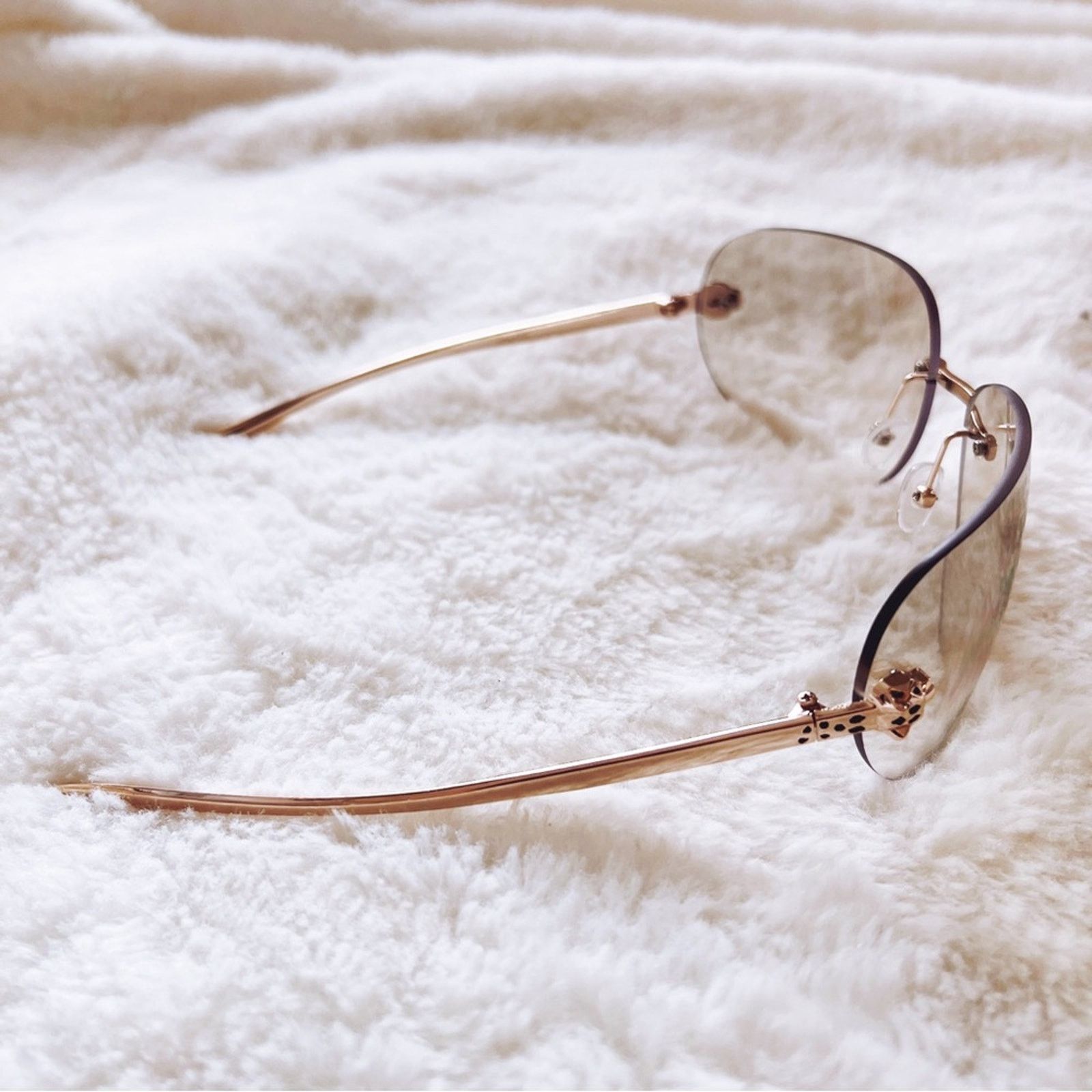 Other Ophelia Clear Floral Chic Sunglasses Size ONE SIZE - 6 Thumbnail