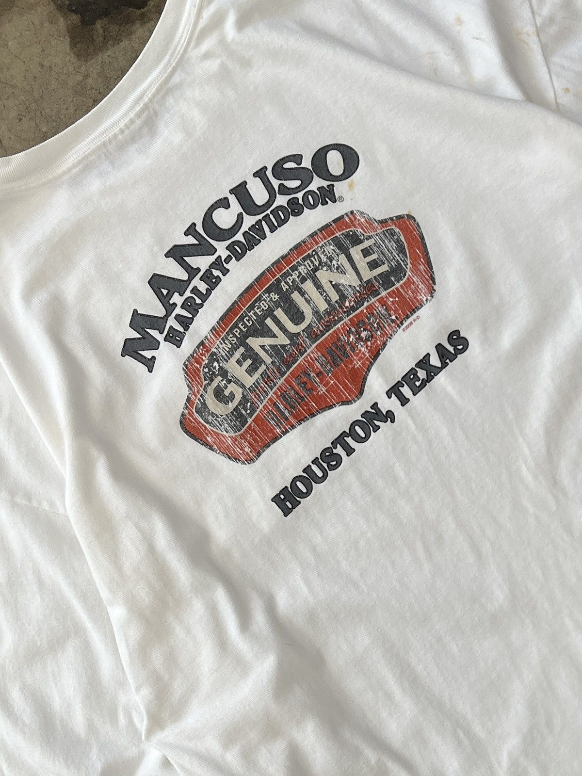 Harley Davidson Vintage 2008 Harley Davidson Houston Texas Motorcycle LS XXL Size US XXL / EU 58 / 5 - 4 Thumbnail