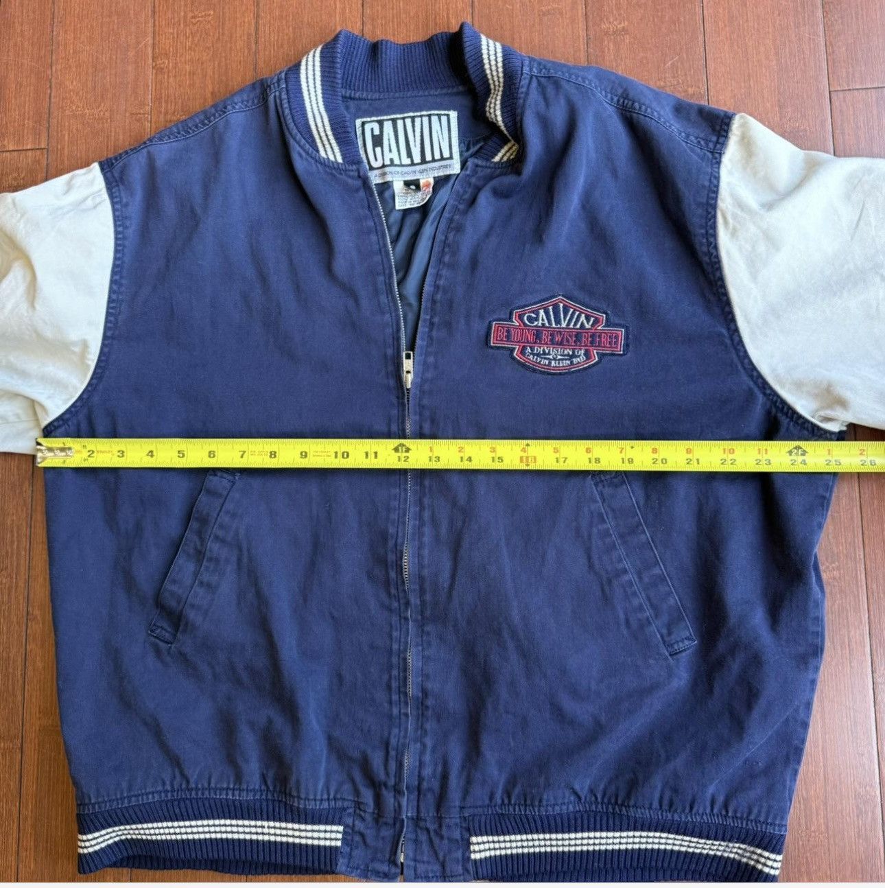 Calvin Klein Vintage 80s Calvin Klein Varsity Jacket Size US S / EU 44-46 / 1 - 7 Thumbnail