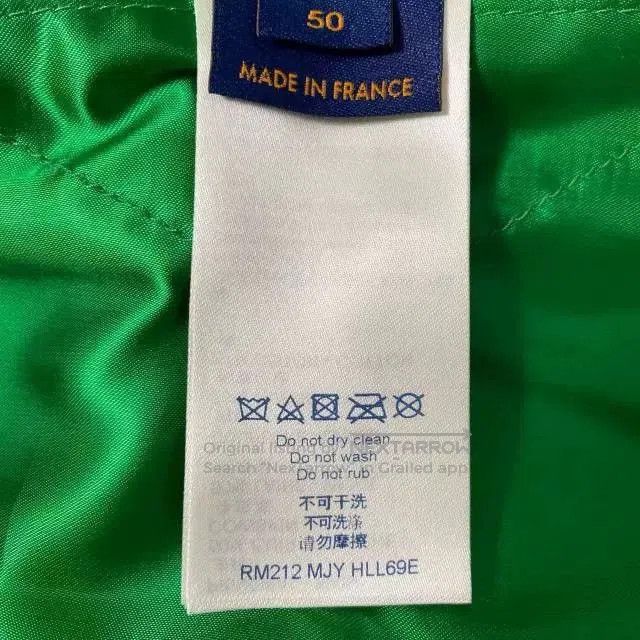 Louis Vuitton Louis Vuitton Men's Green Baseball Jacket. Size US M / EU 48-50 / 2 - 6 Thumbnail