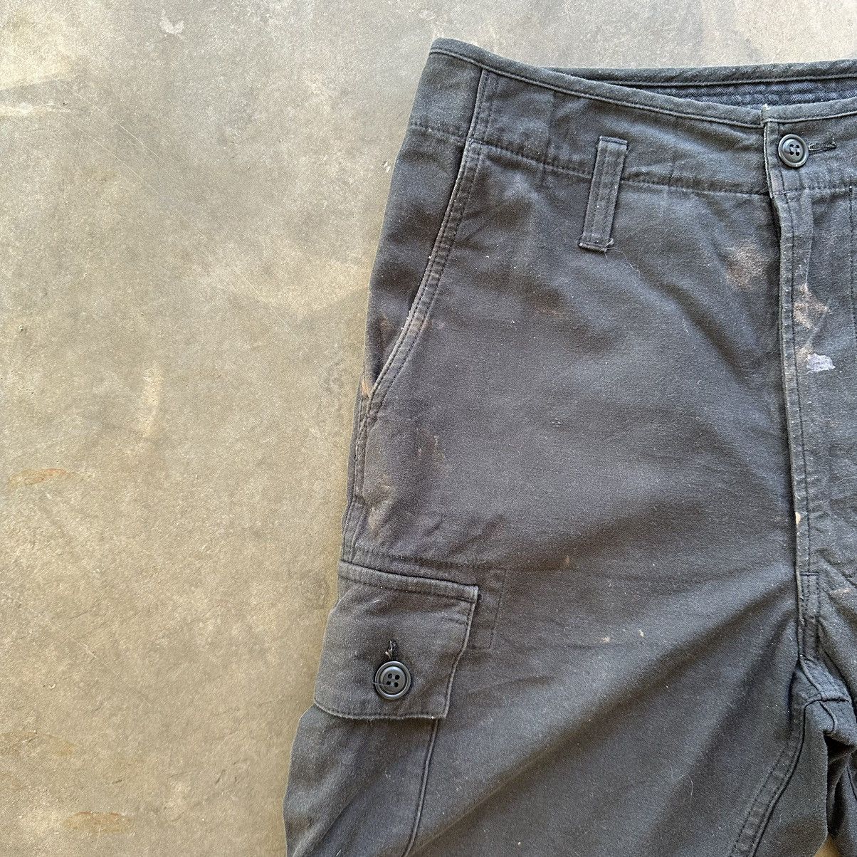 Comme des Garcons AD 2018 🔥 Junya Watanabe Comme Des Garcon BLACK Cargo Pants Size US 31 - 4 Thumbnail