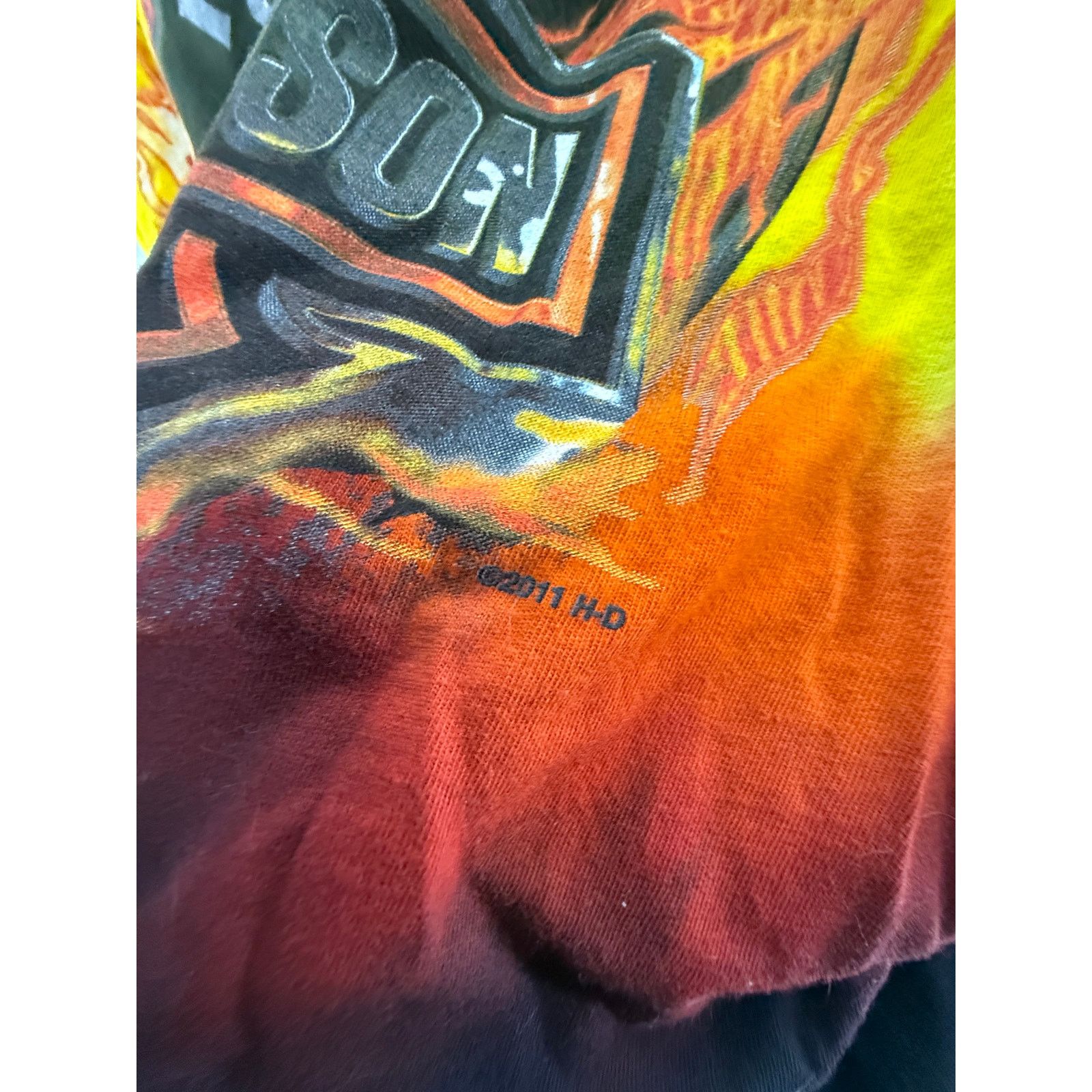 Harley Davidson Harley Davidson R. K. Stratman Double Sided Graphic Tee L Size US L / EU 52-54 / 3 - 2 Thumbnail
