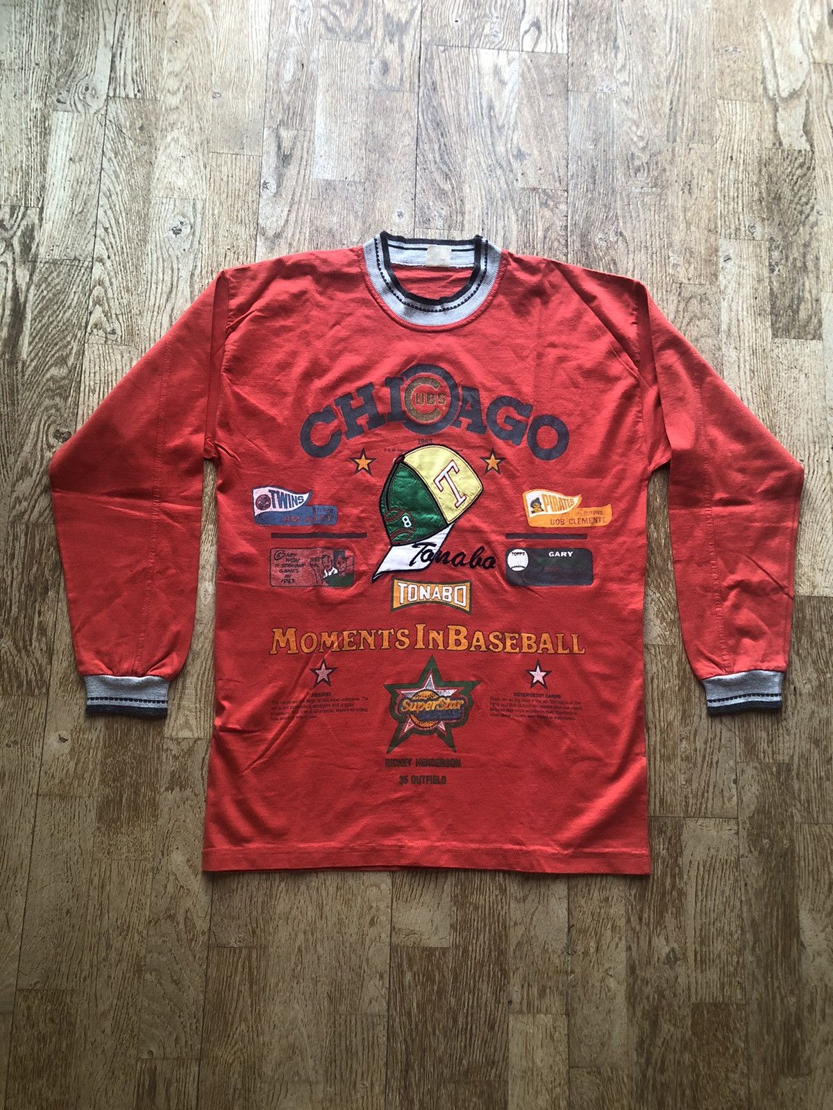 MLB × Vintage RARE CHICAGO CUBS MLB BASEBALL LONG SLEEVE SHIRT Size US M / EU 48-50 / 2 - 1 Thumbnail