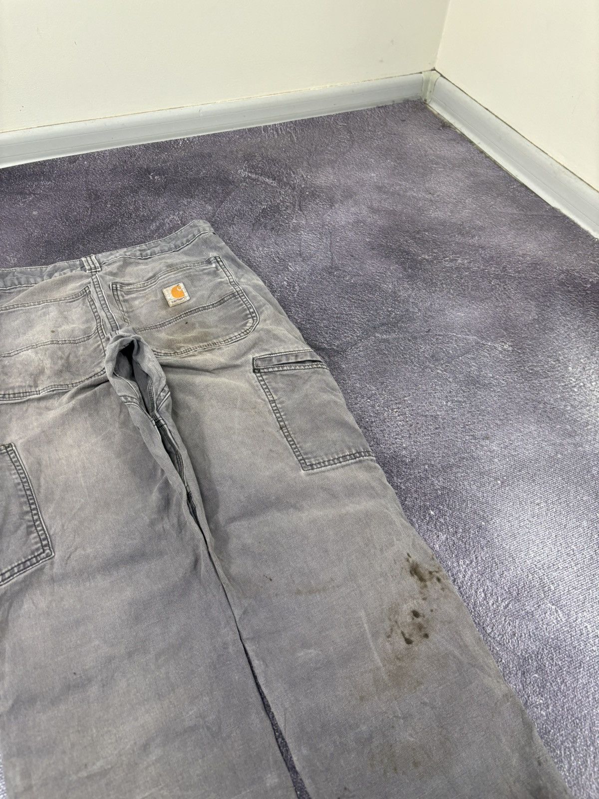 Carhartt Vintage Carhartt Double Knee Distressed Utility Work Pants Size US 31 - 5 Thumbnail