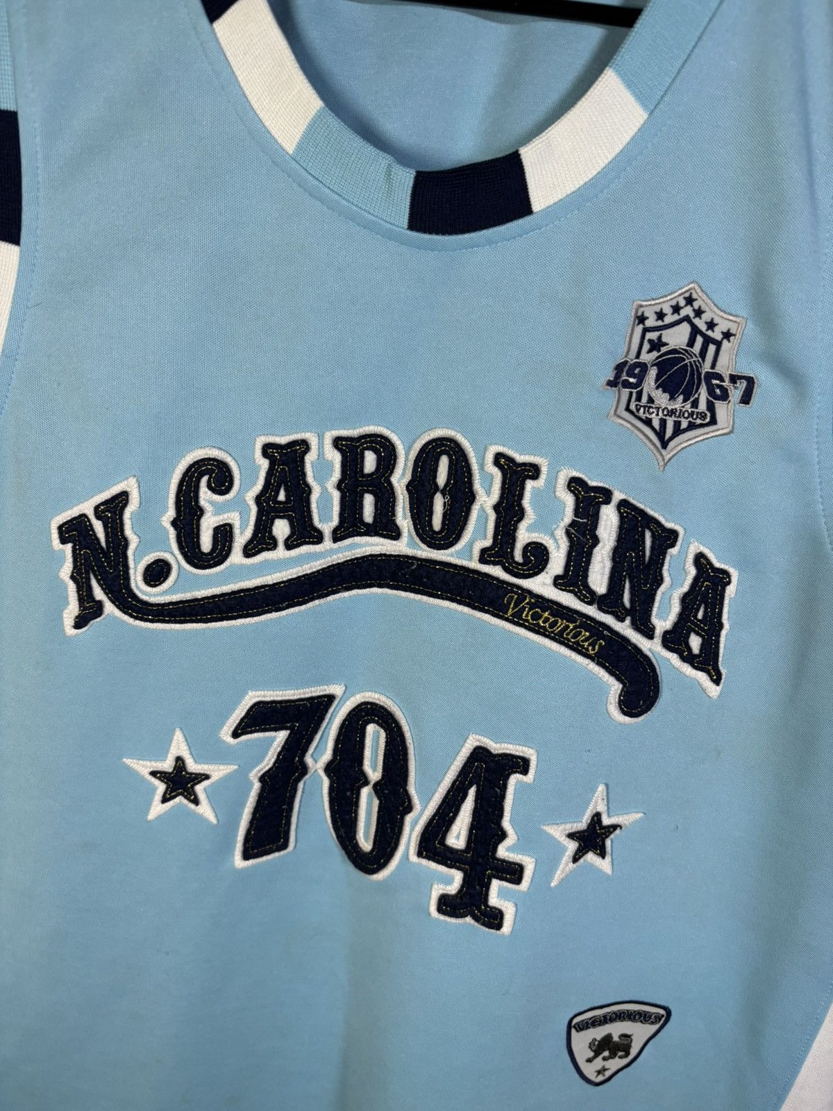 Other Vintage Style Jersey North Carolina 704 Basketball Jersey L Size US L / EU 52-54 / 3 - 3 Thumbnail