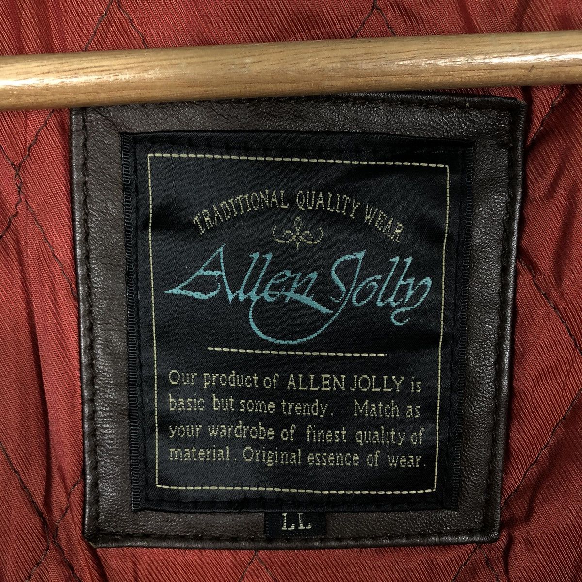 Japanese Brand 🔥90’s Biker Genuine Leather Jacket Allen Jolly Issey Miyake Size US L / EU 52-54 / 3 - 13 Thumbnail