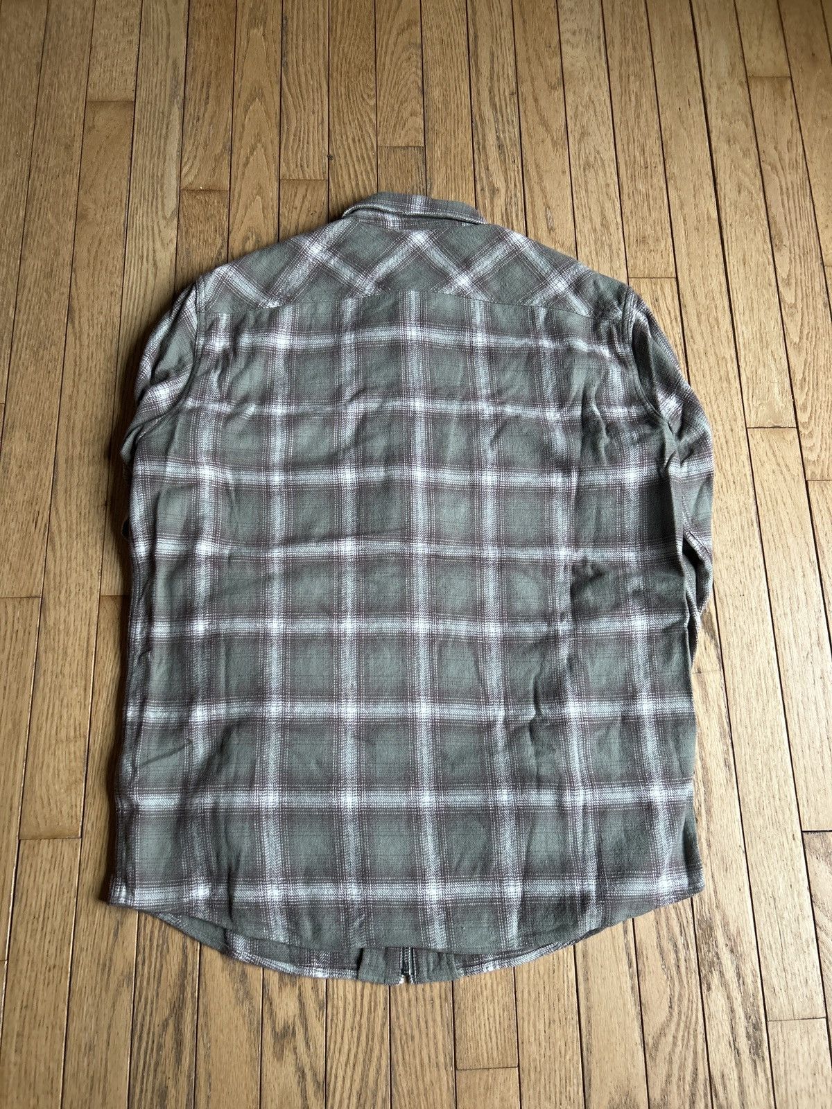 October's Very Own Octobers Very Own zip up flannel Size US L / EU 52-54 / 3 - 3 Thumbnail